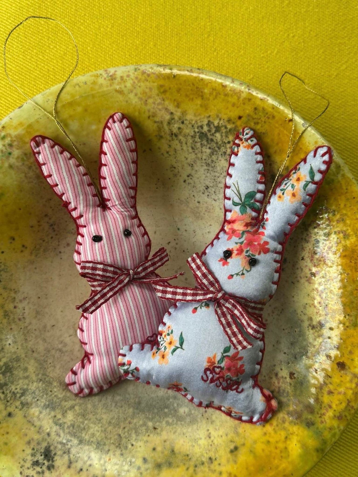 Bonnie Ornament - Purple Floral