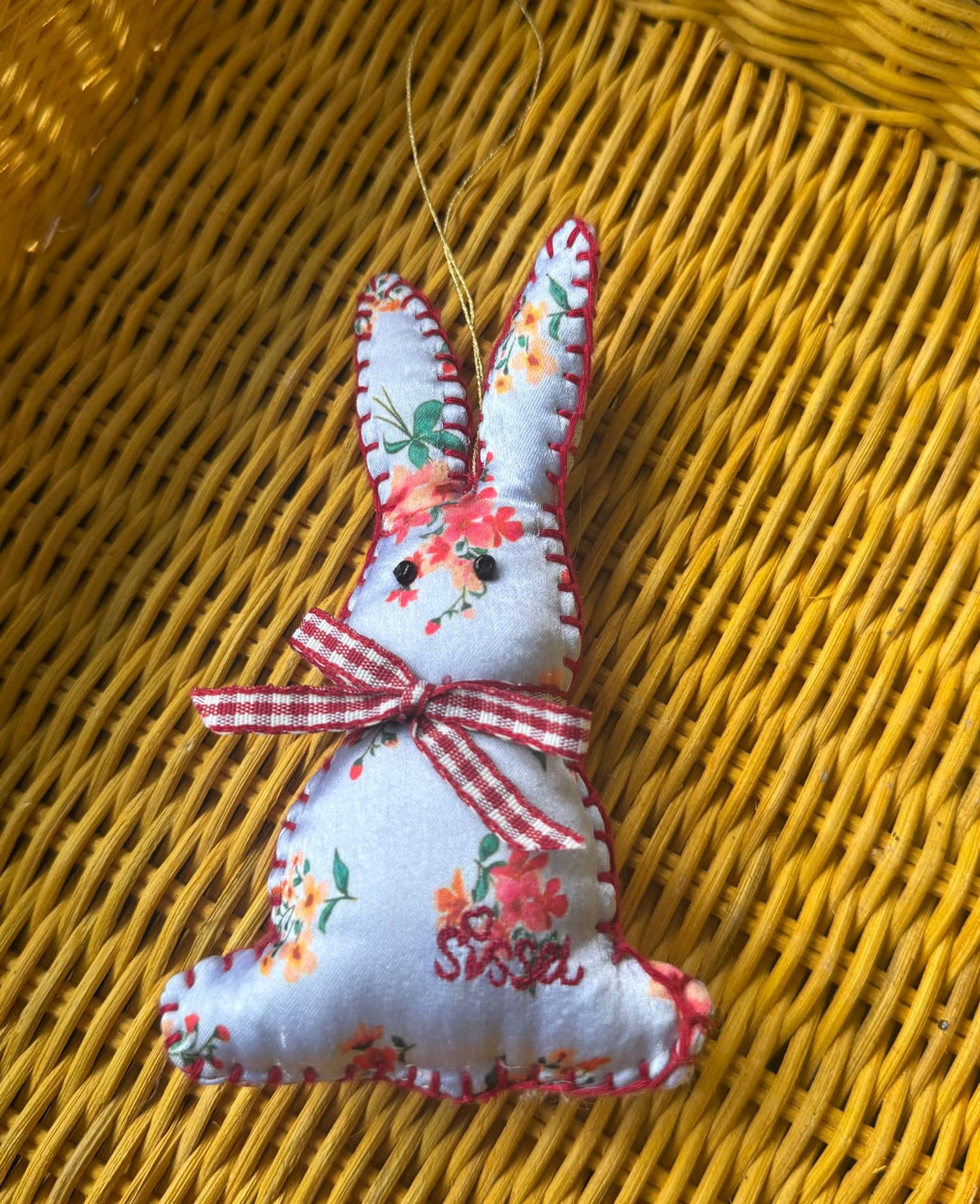 Bonnie Ornament - Purple Floral