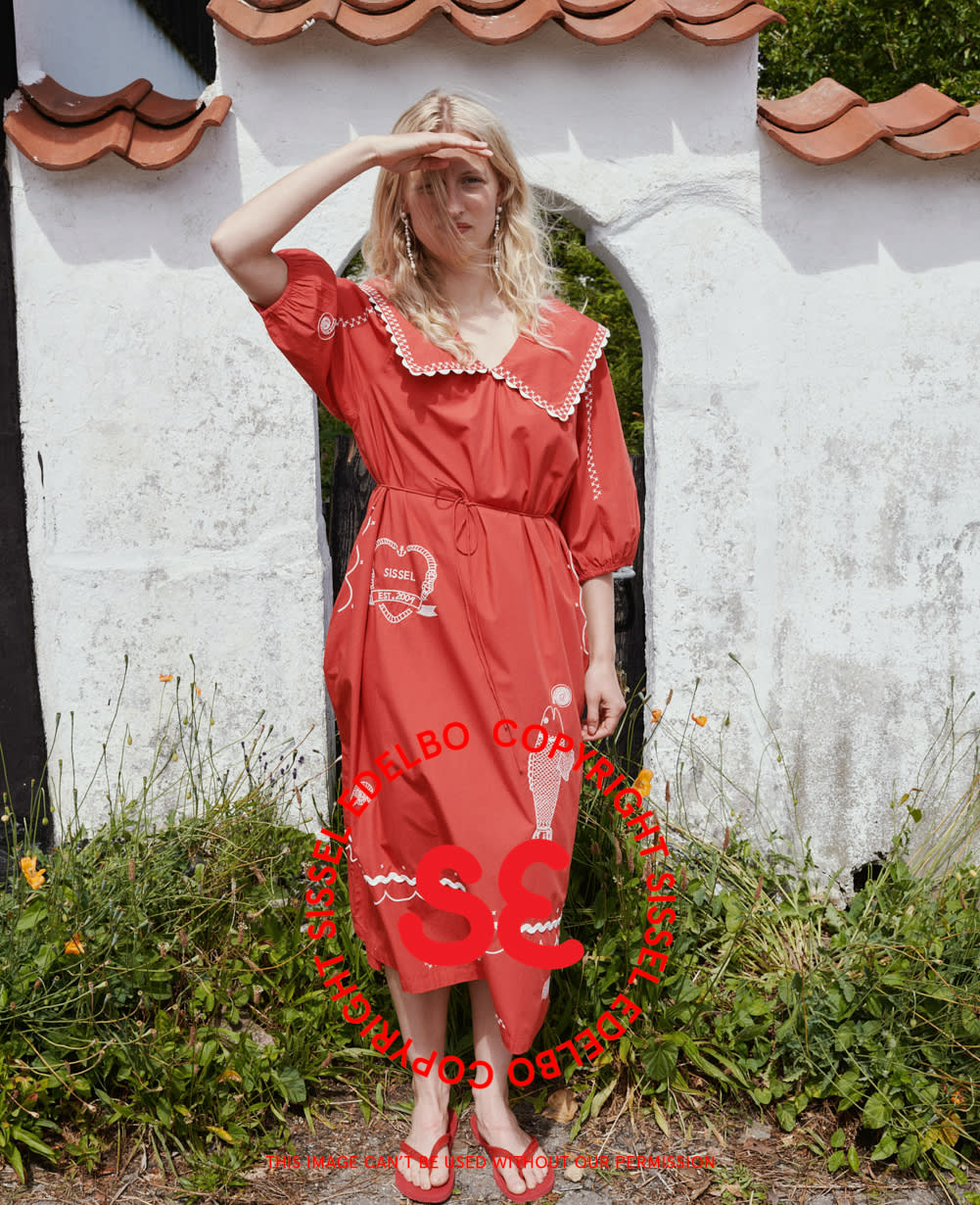 Sonya Dress - Red