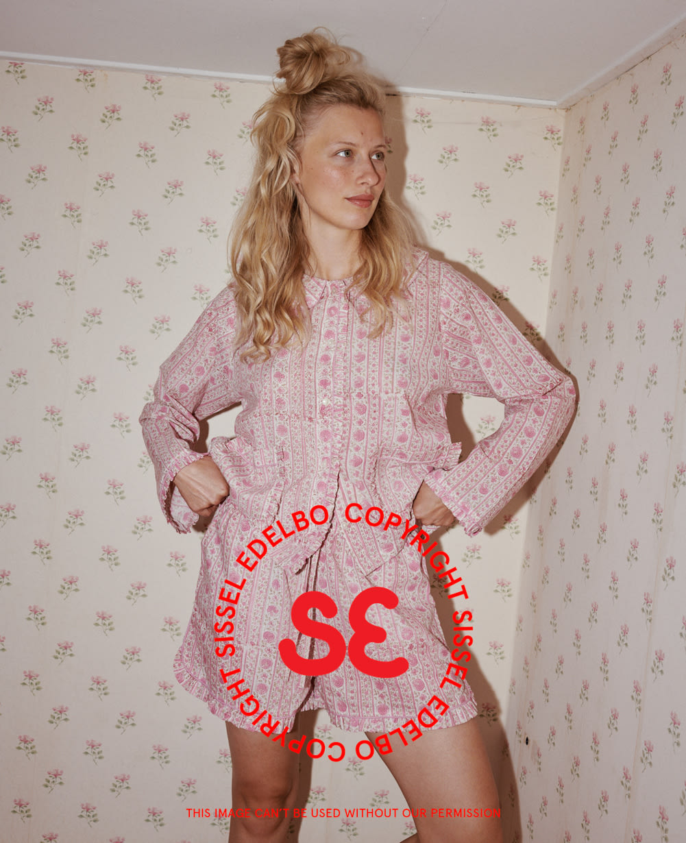 Nuvena Pyjamas Set - Pink Rose