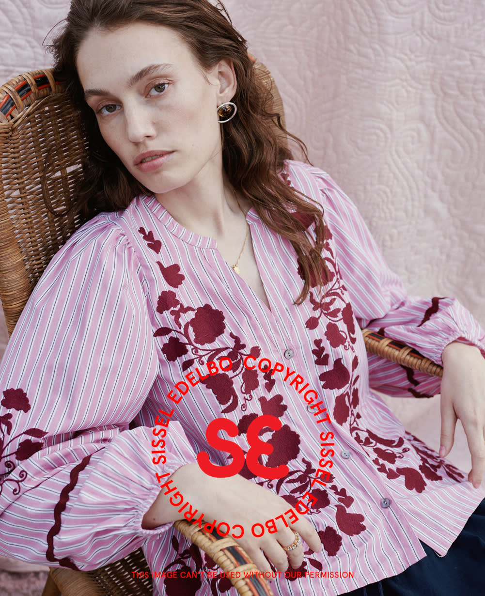 Juliane Shirt - Pink Stripes