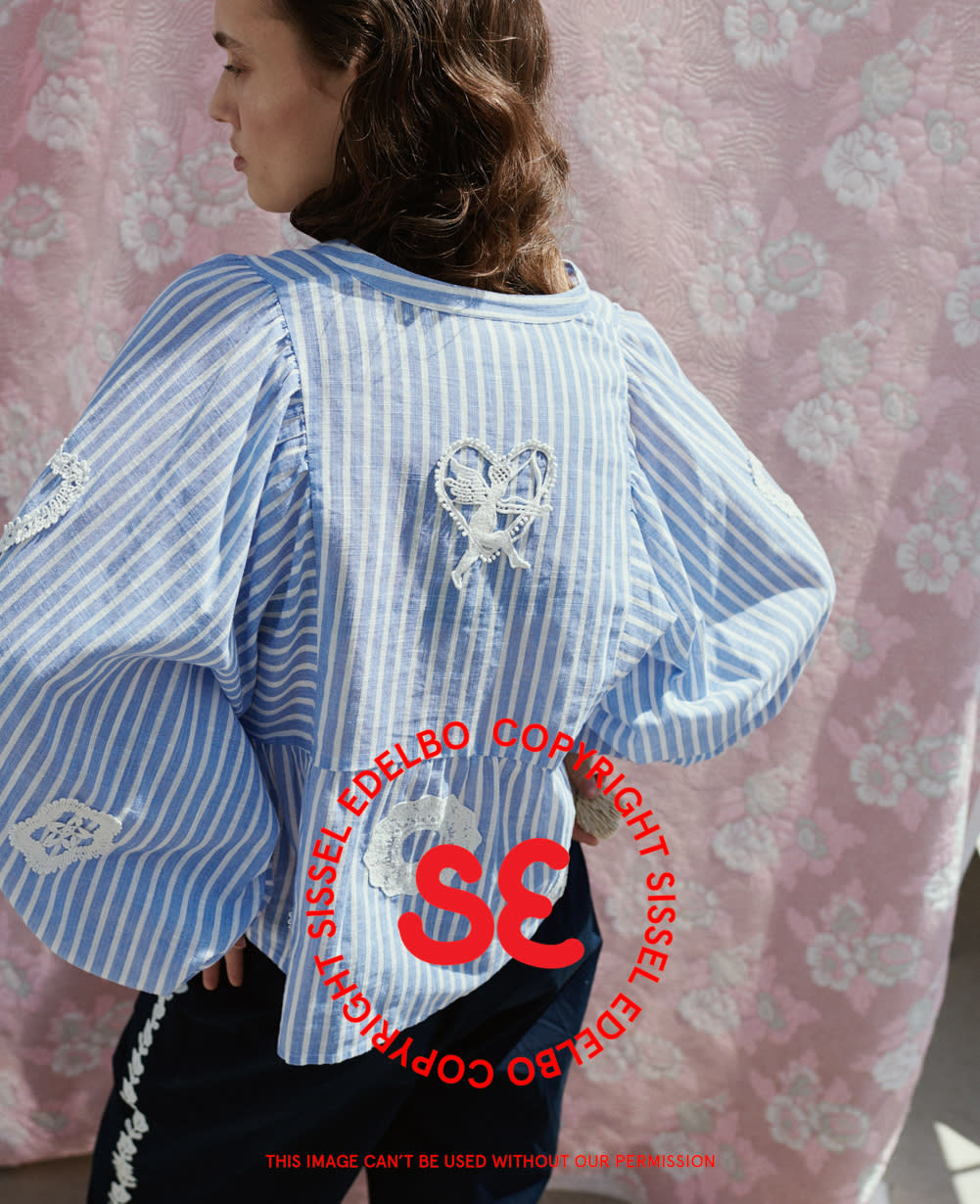 Belma Shirt - Blue Stripes