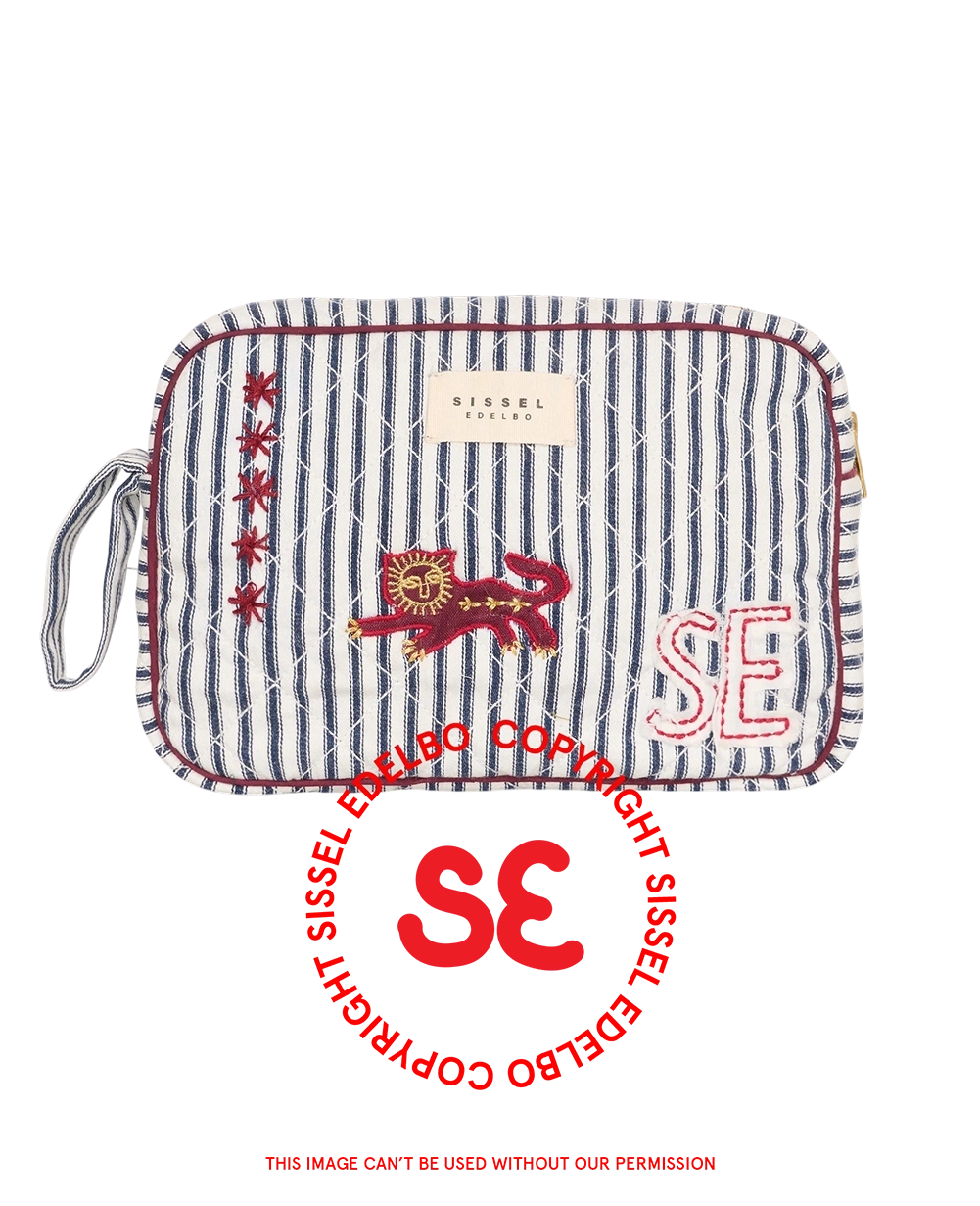Elisa Cosmetic Bag - Milk Lad