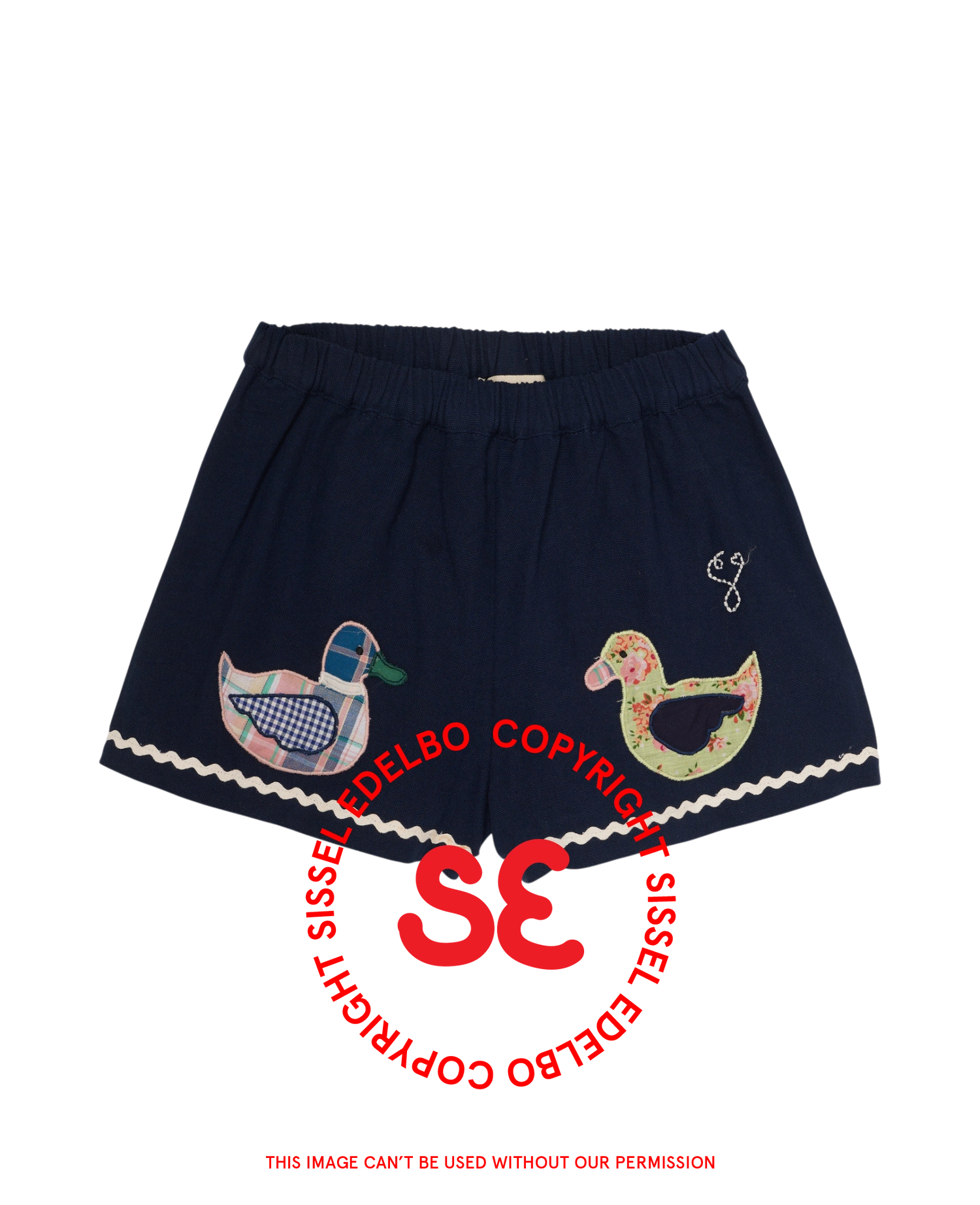 Elisa MINI Shorts - Navy Duck