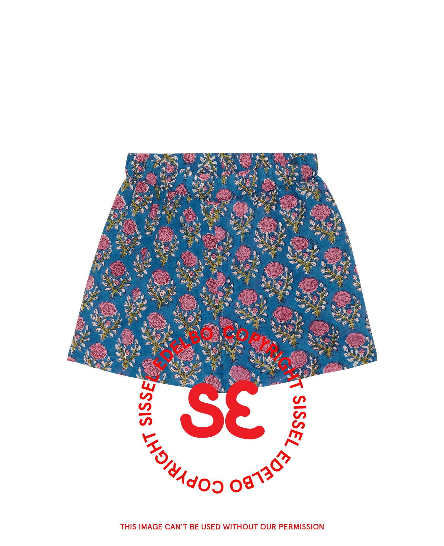 Elisa MINI Shorts - Pink Flowers