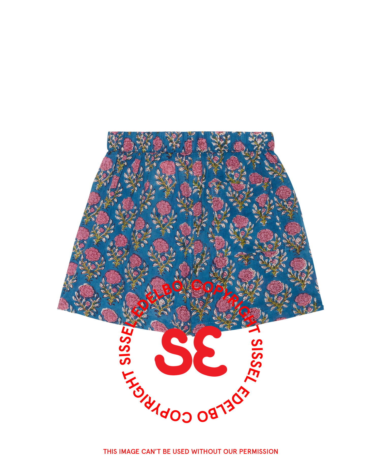 Elisa MINI Shorts - Pink Flowers