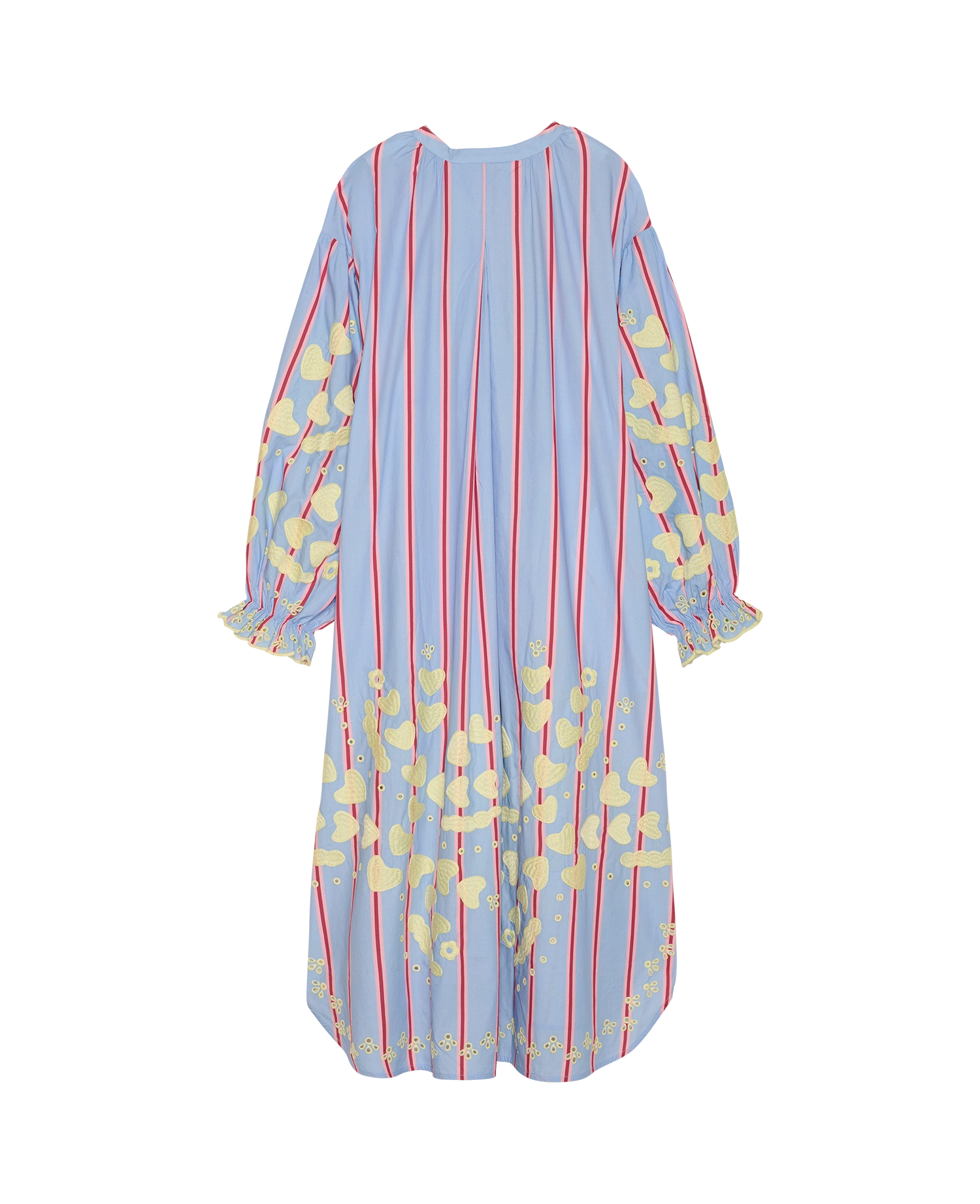 Elisabeth Dress - Bluebell Stripes