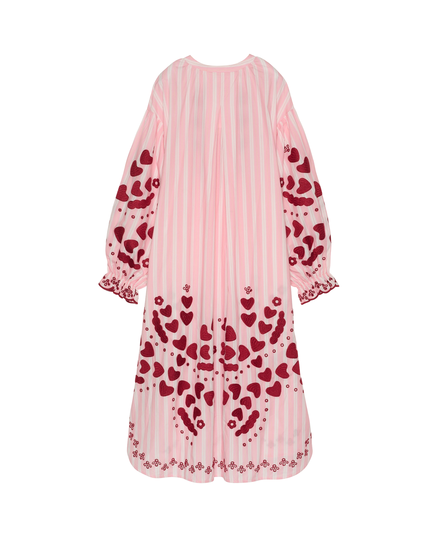 Elisabeth Dress - Rose Stripes