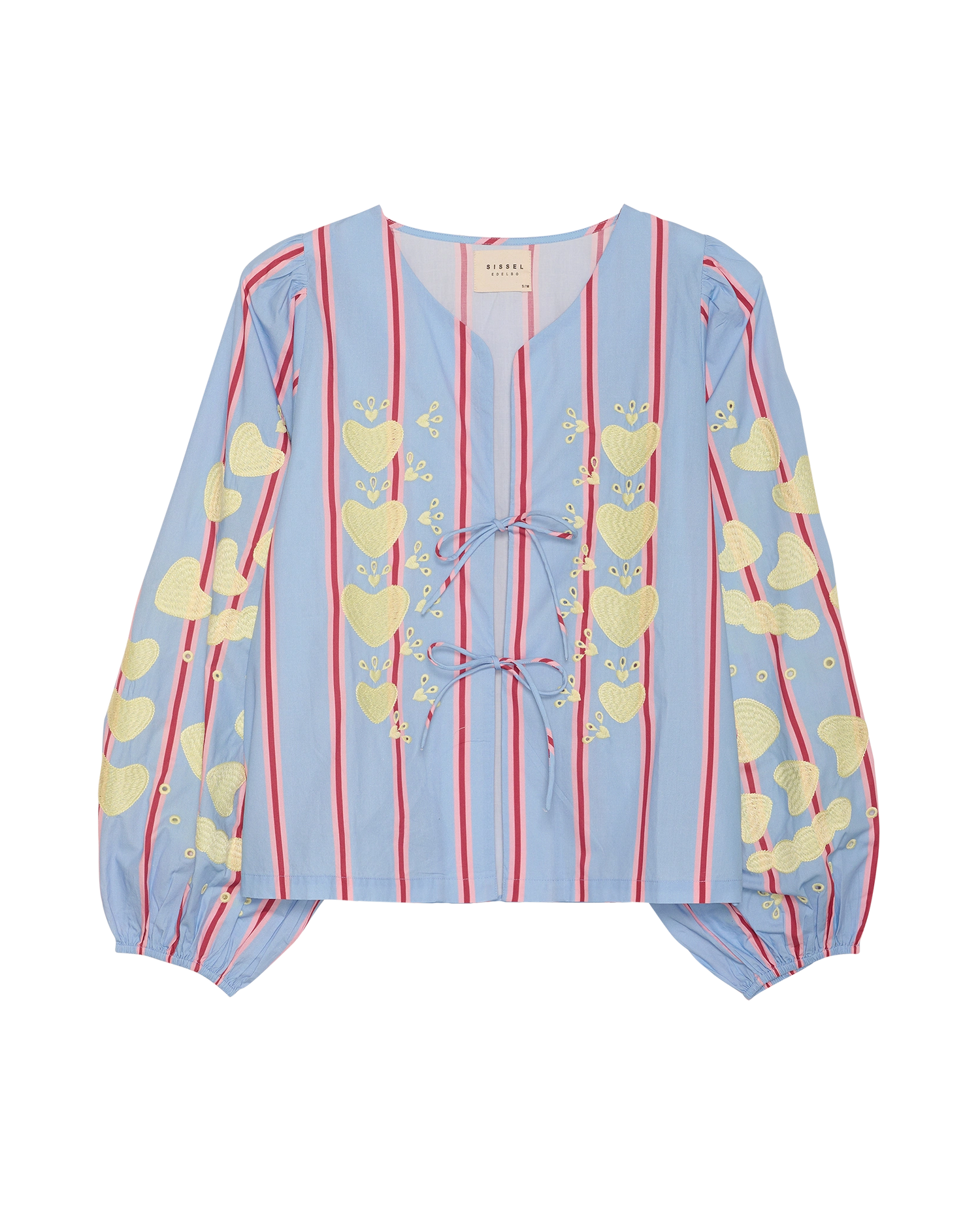 Elisabeth Top - Bluebell Stripes