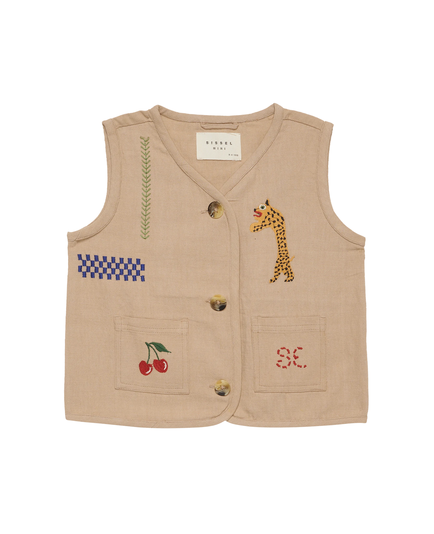 Ellie MINI Vest - Incense – SISSEL EDELBO Ellie MINI Vest - Incense – SISSEL EDELBO