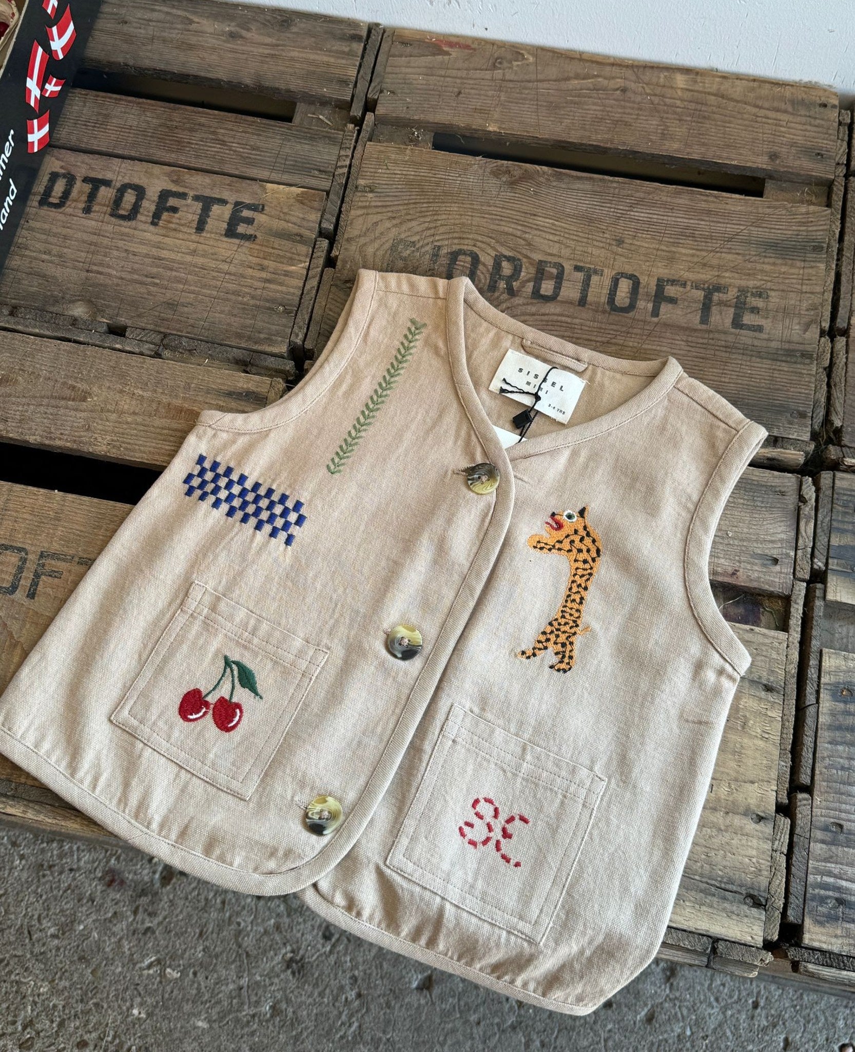 Ellie MINI Vest - Incense – SISSEL EDELBO