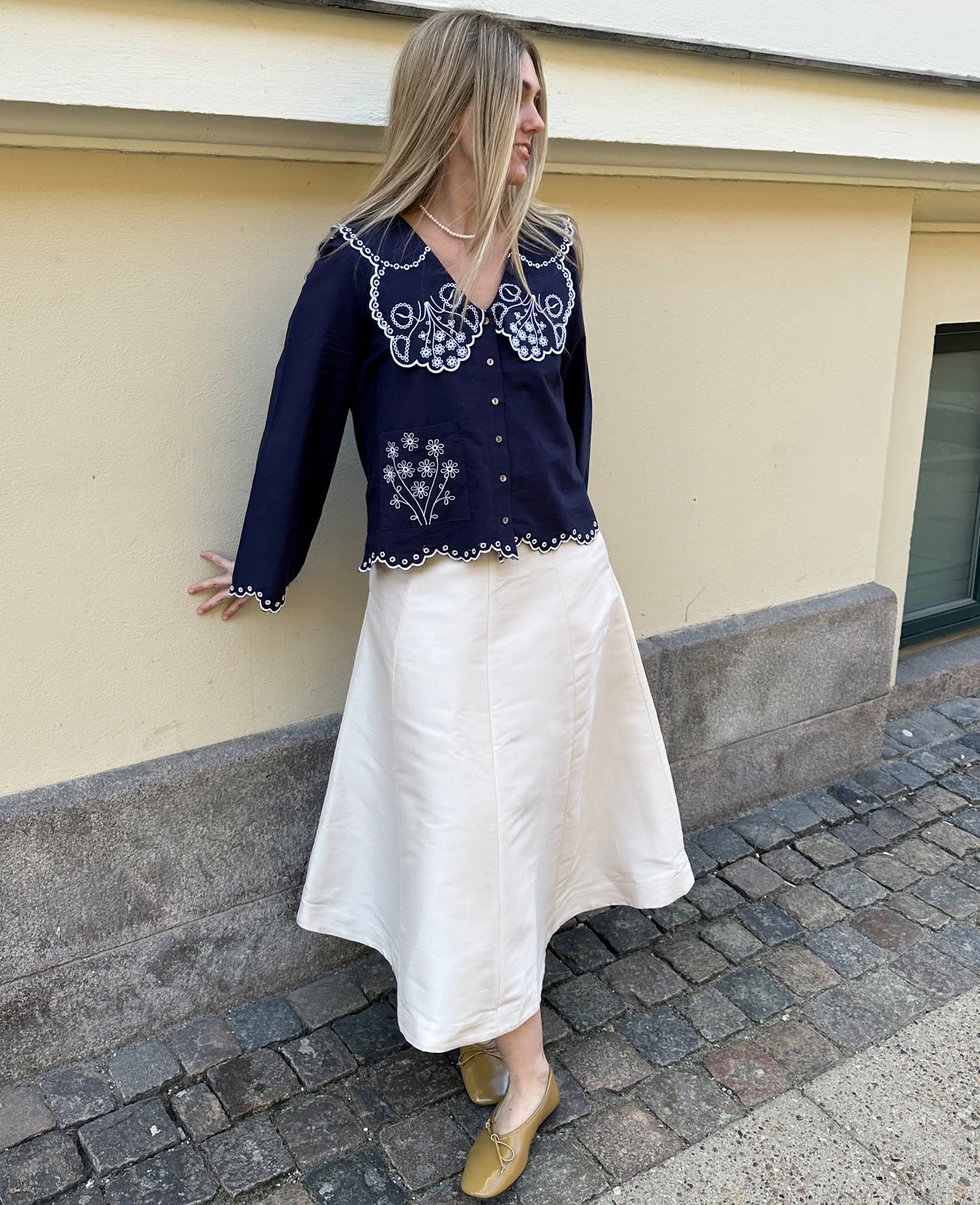 Elysia Shirt - Navy