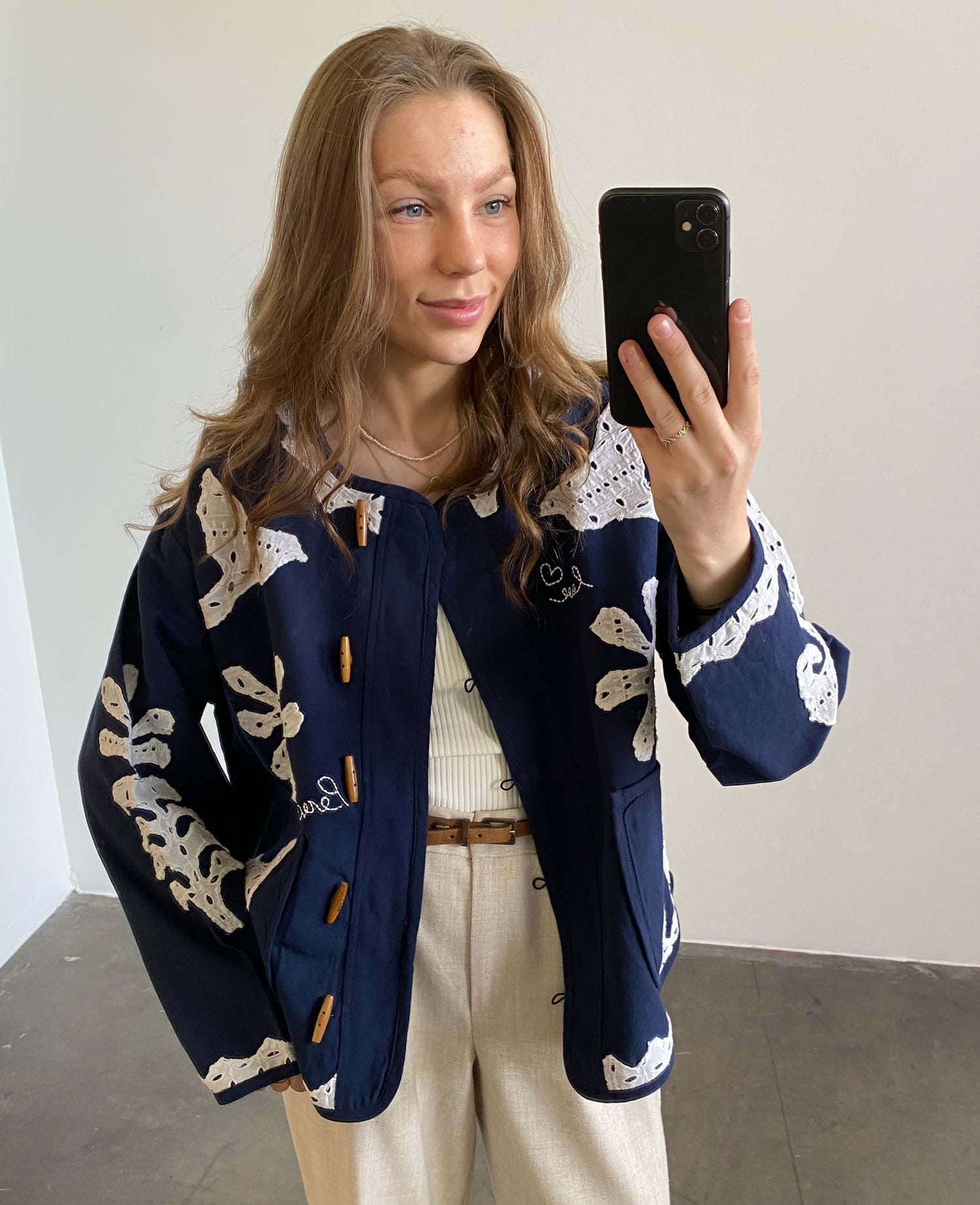 Ena Jacket - Navy Blazer