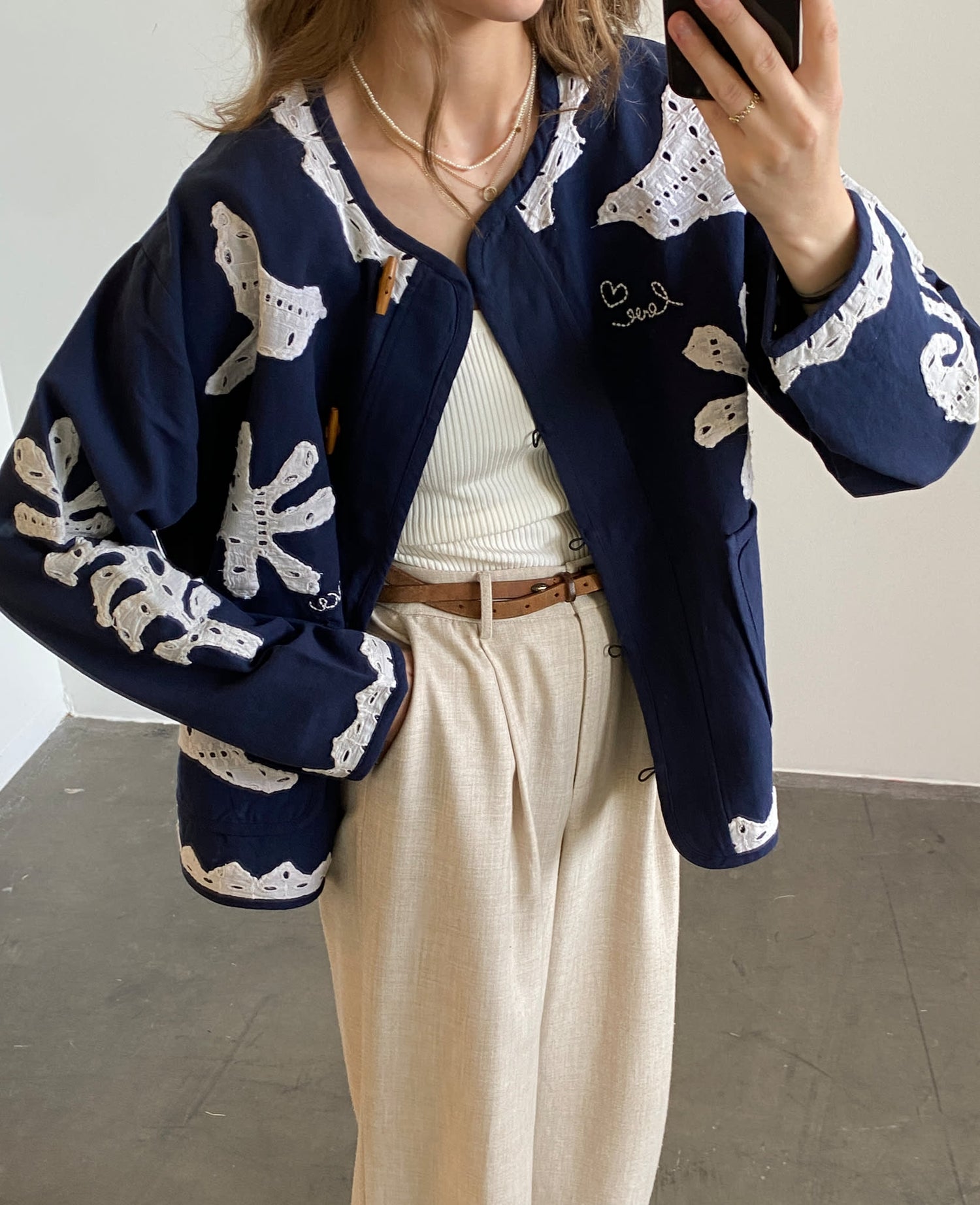 Ena Jacket - Navy Blazer