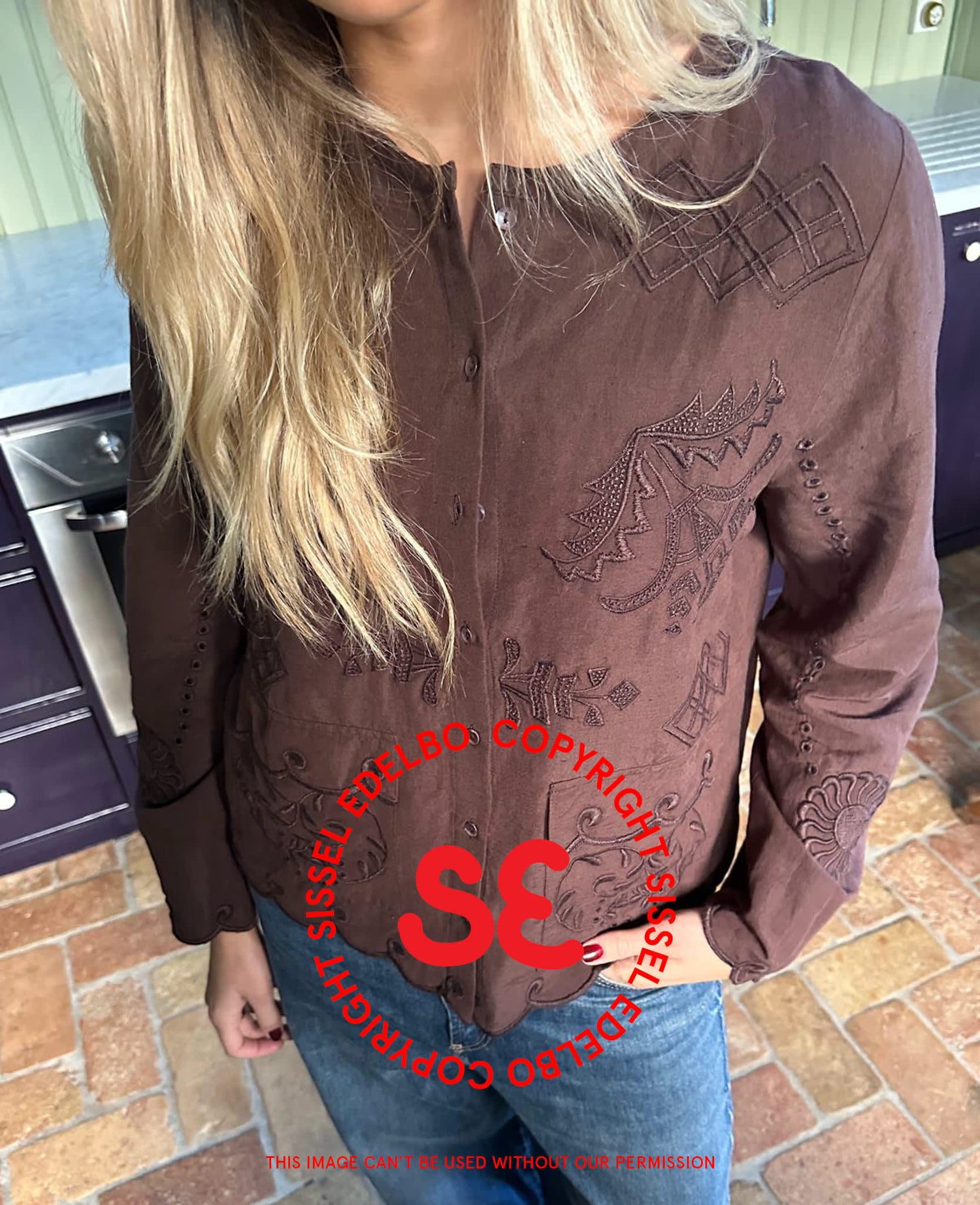 Ester Shirt - Seal Brown