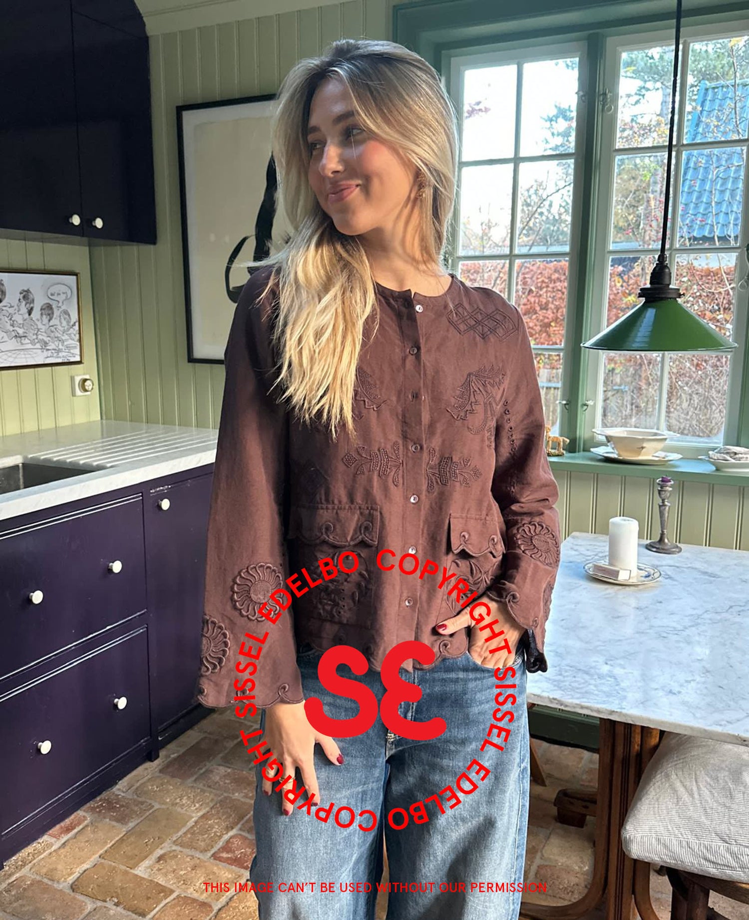 Ester Shirt - Seal Brown