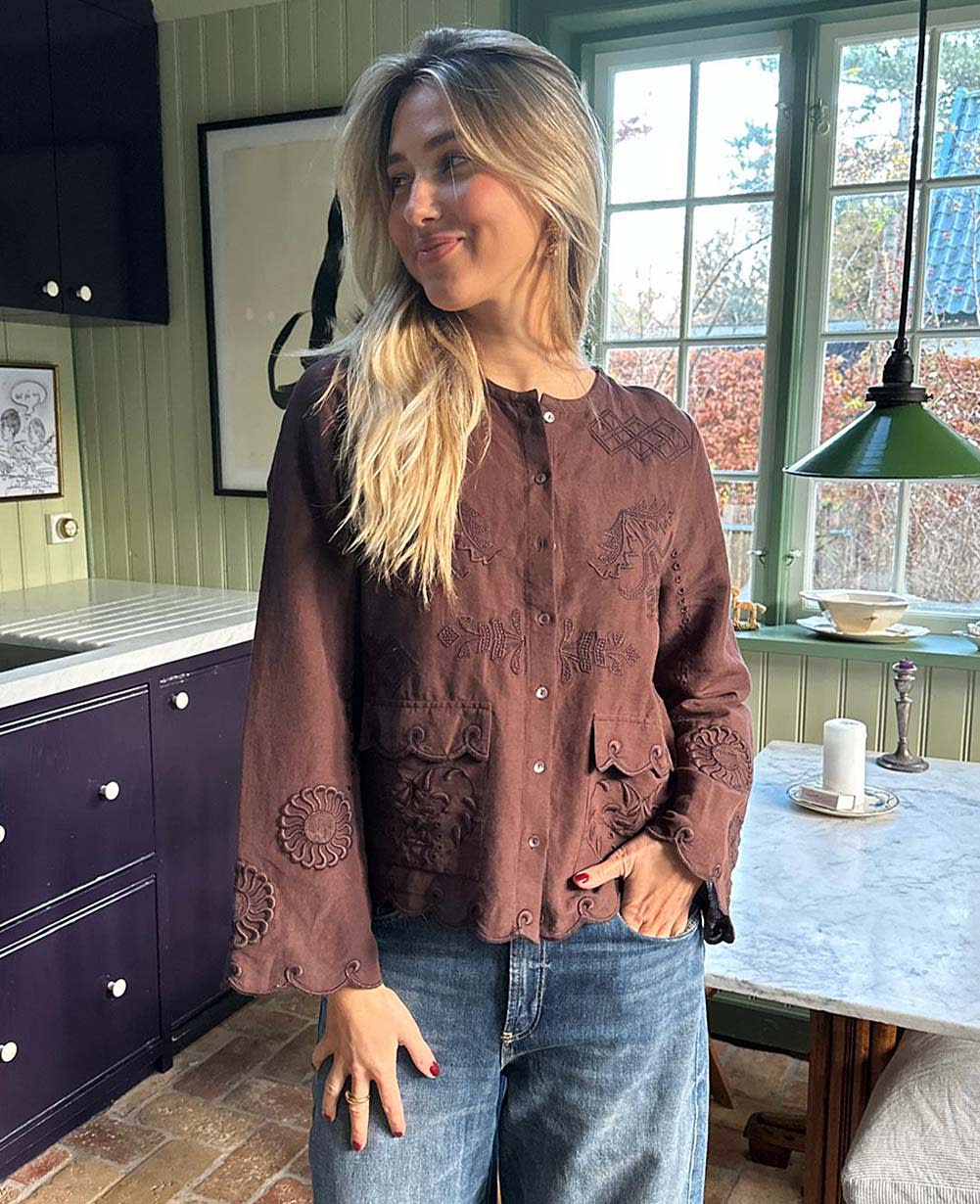 Ester Shirt - Seal Brown