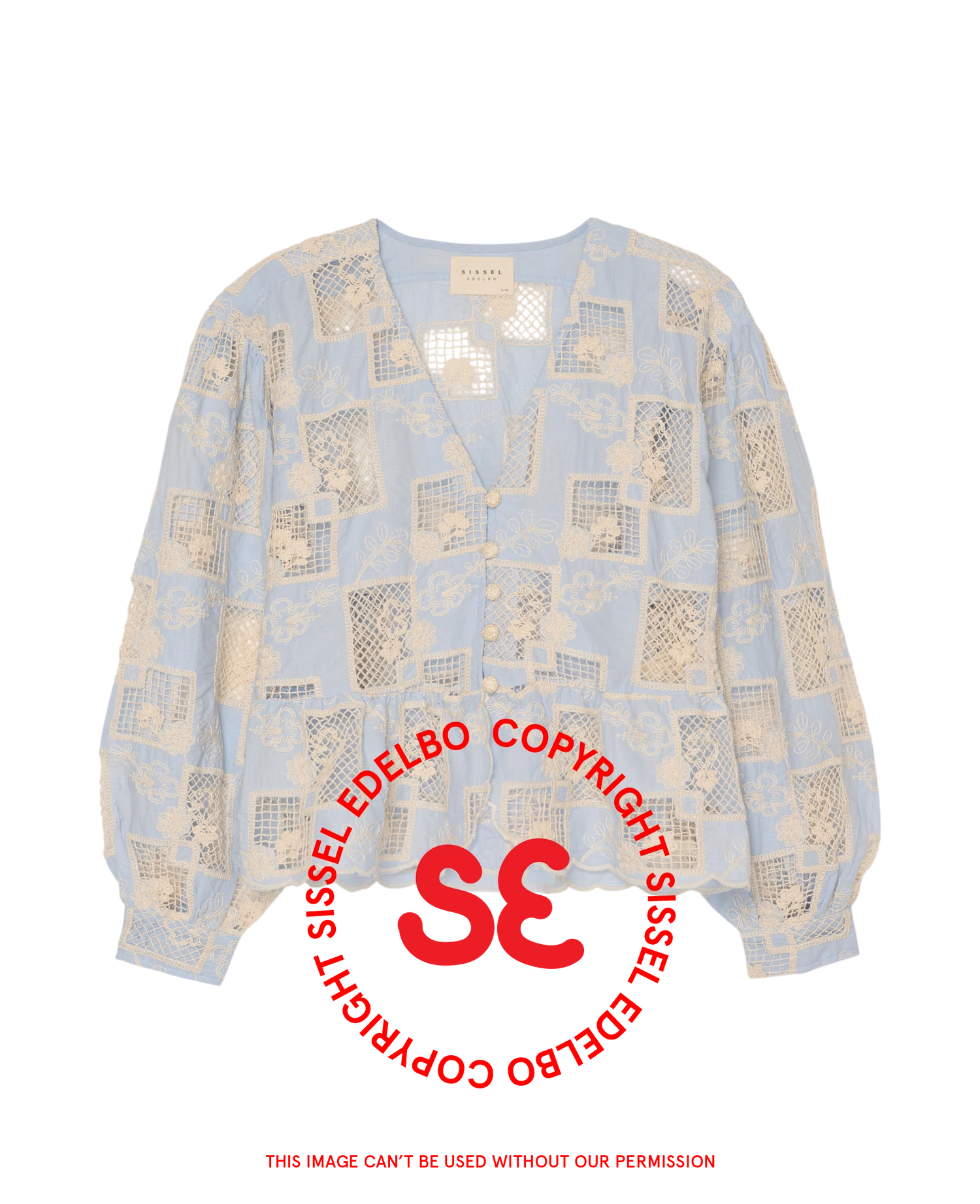 Eve Top - Sandy Blue