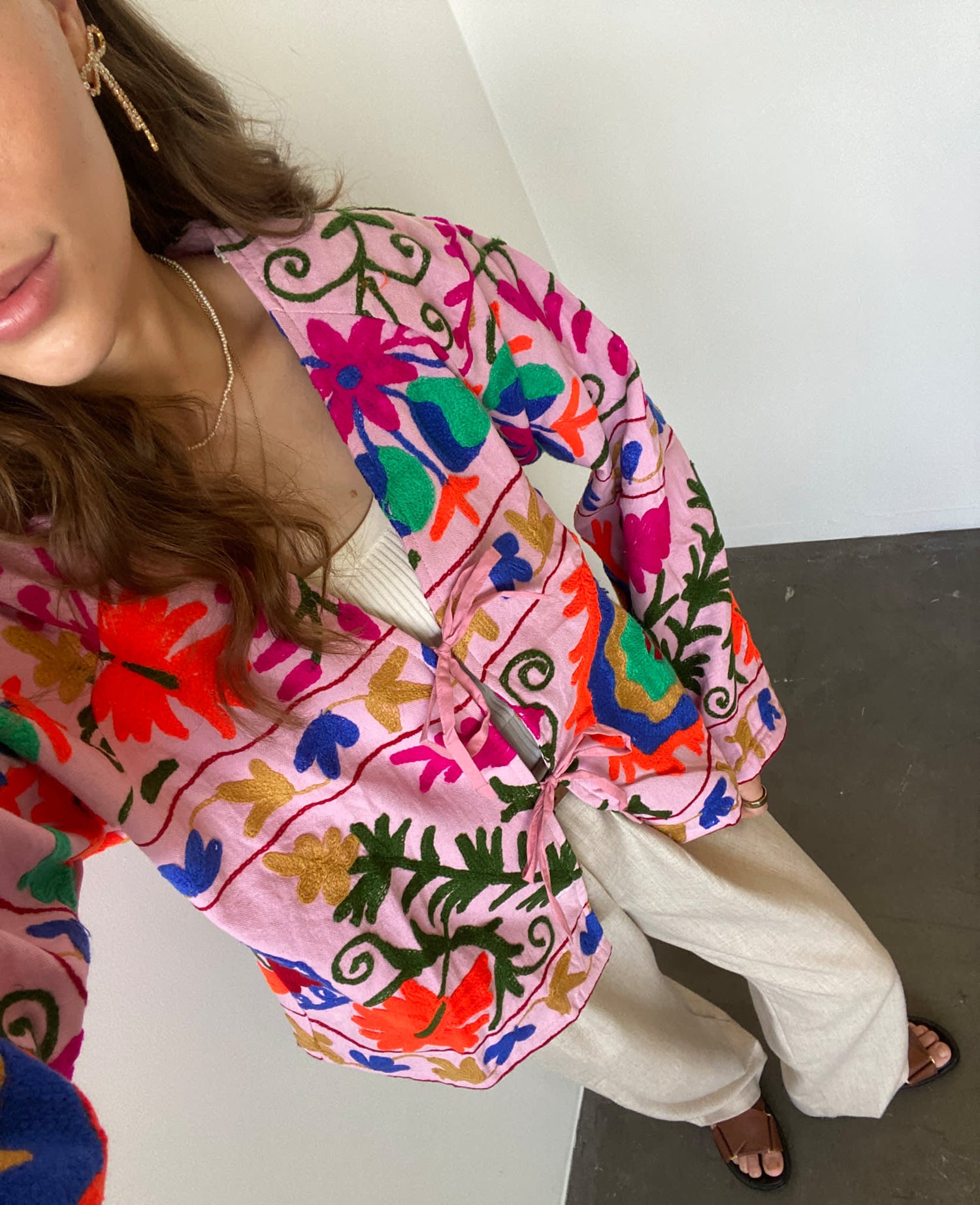 Fie Jacket - Rose Suzani
