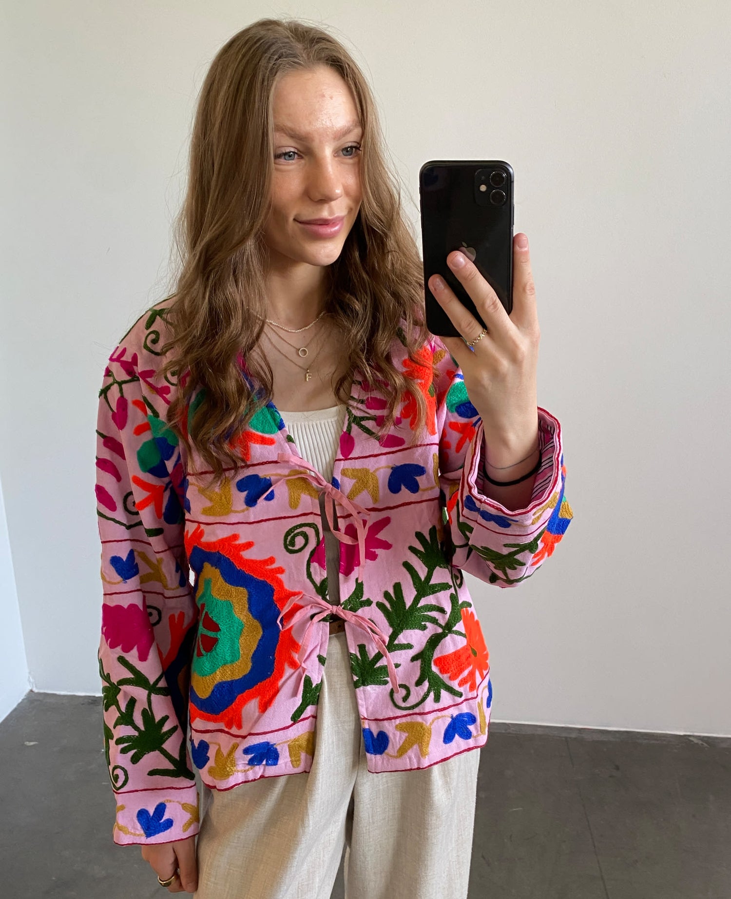 Fie Jacket - Rose Suzani