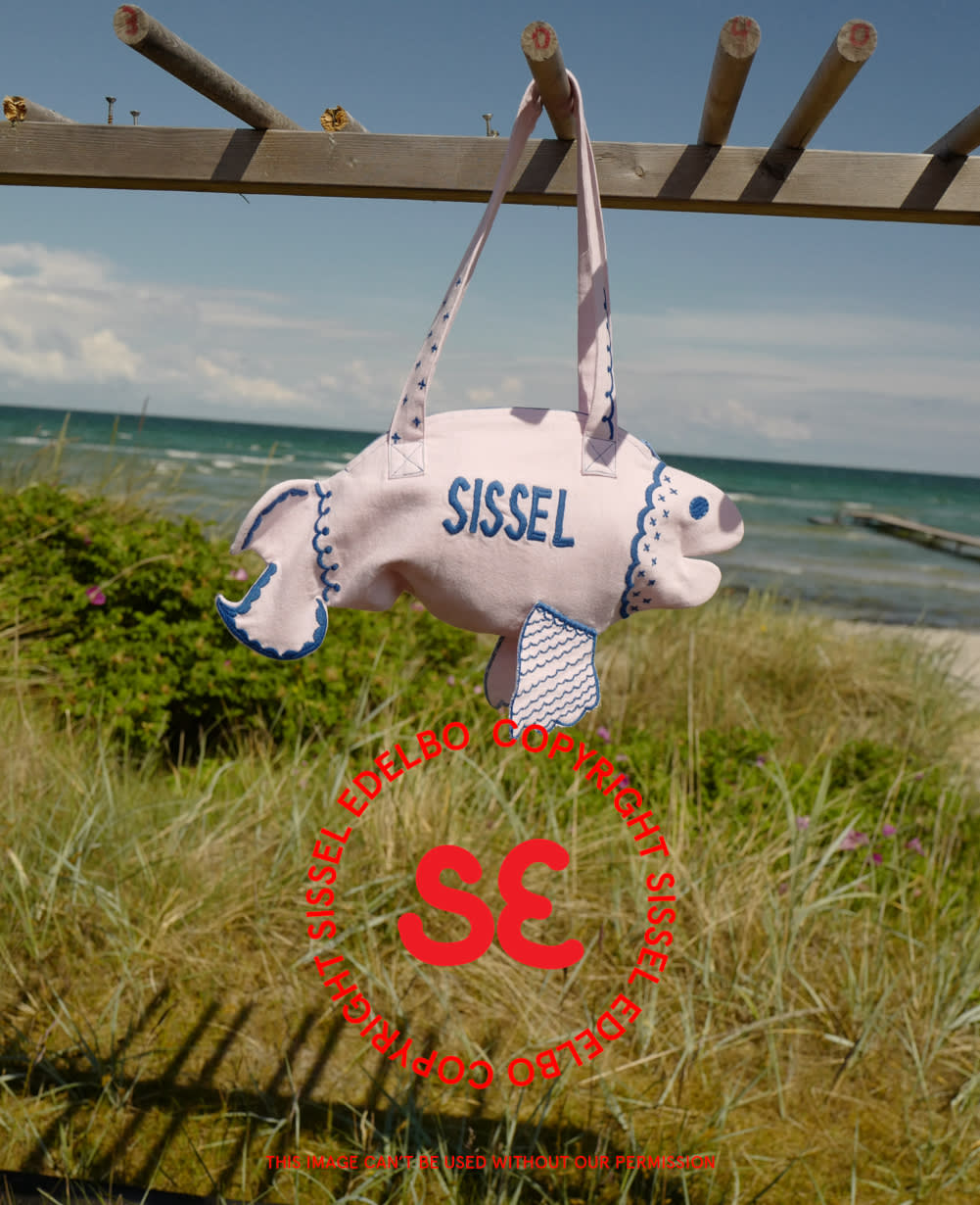 Fish MINI Bag - Light Pink