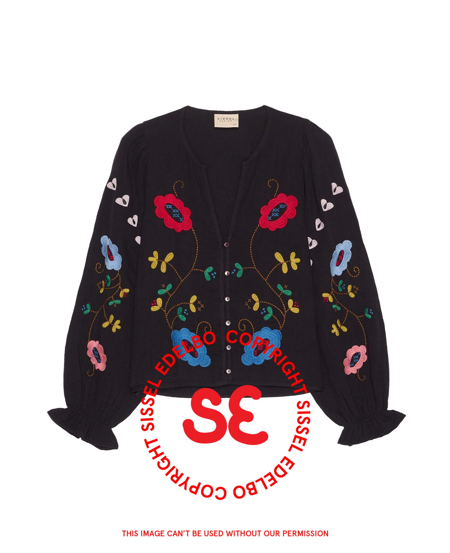 Fran Top - Almost Black