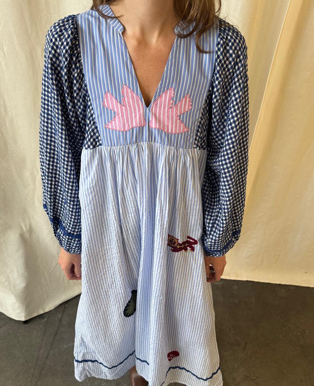 Gaia Dress - Ocean Breeze