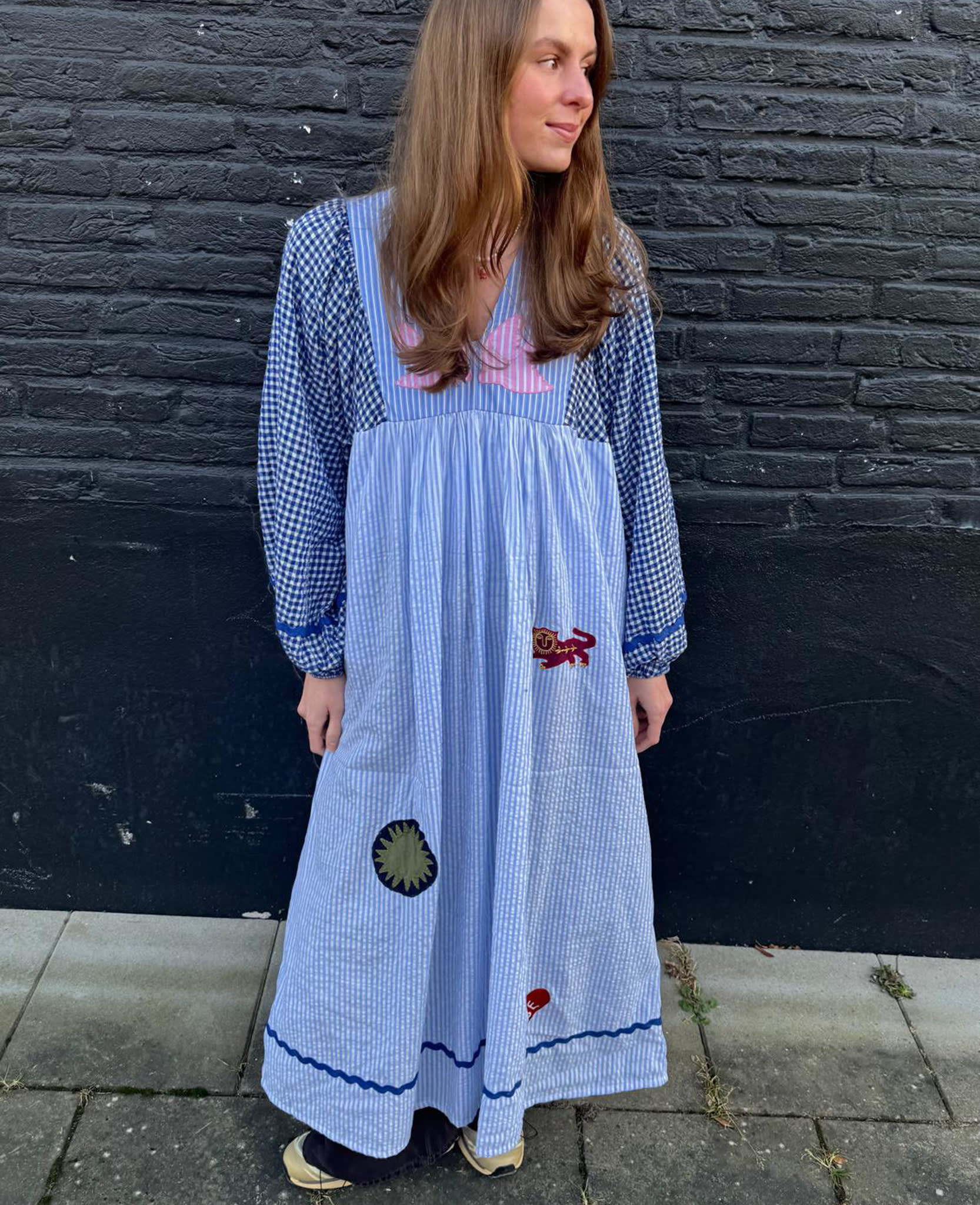 Gaia Dress - Ocean Breeze – SISSEL EDELBO