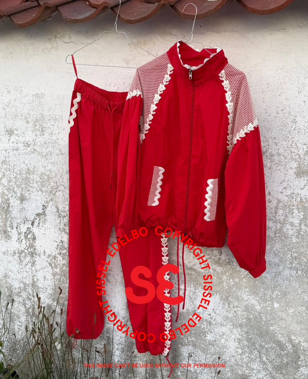 Georgie Pants - Red