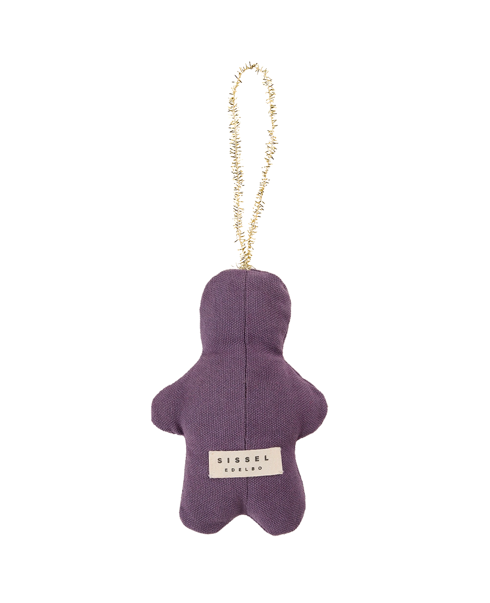 Gingerbread Man Ornament - Brown