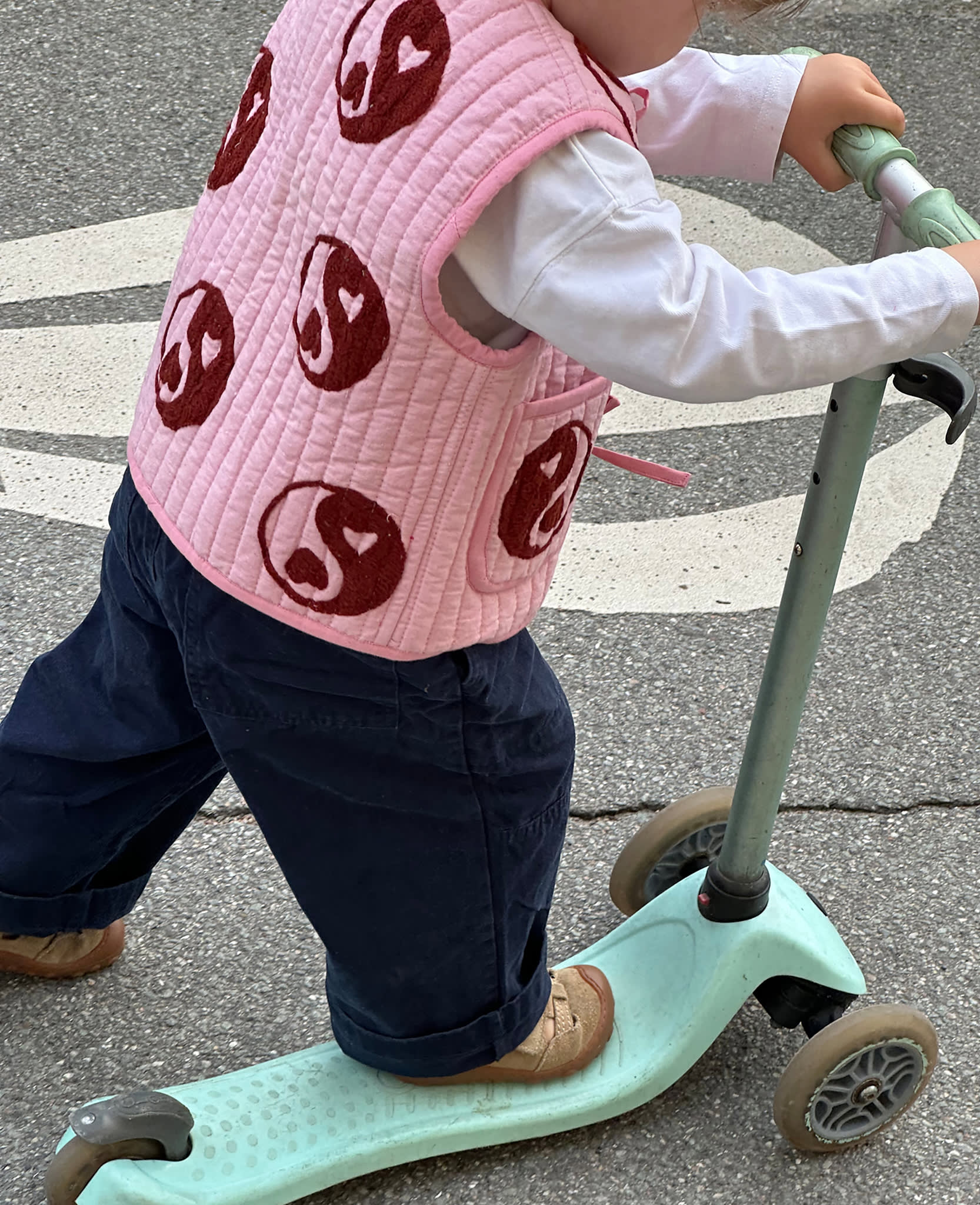 Honey MINI Vest - Yin & Yang Pink – SISSEL EDELBO