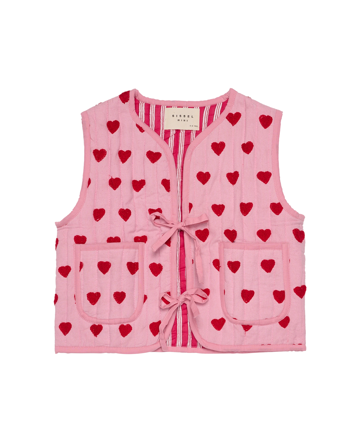 Honey MINI Vest - Tiny Red – SISSEL EDELBO Honey MINI Vest - Tiny Red – SISSEL EDELBO