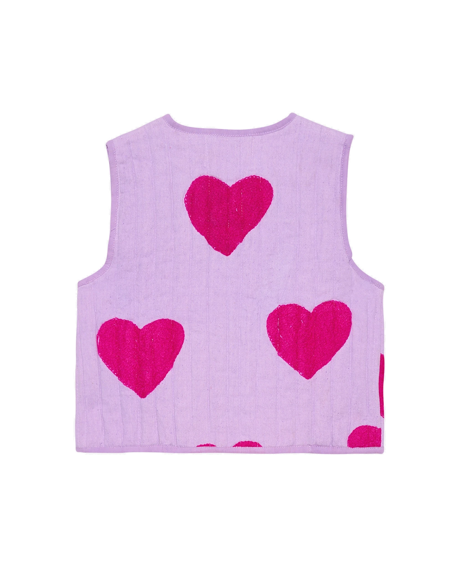 Honey MINI Vest - Pink Hearts