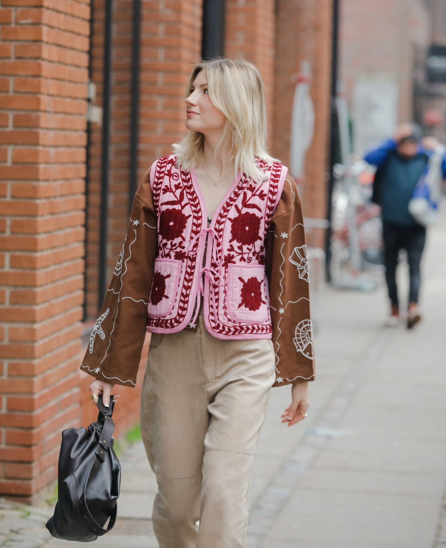 Honey Vest - Burgundy