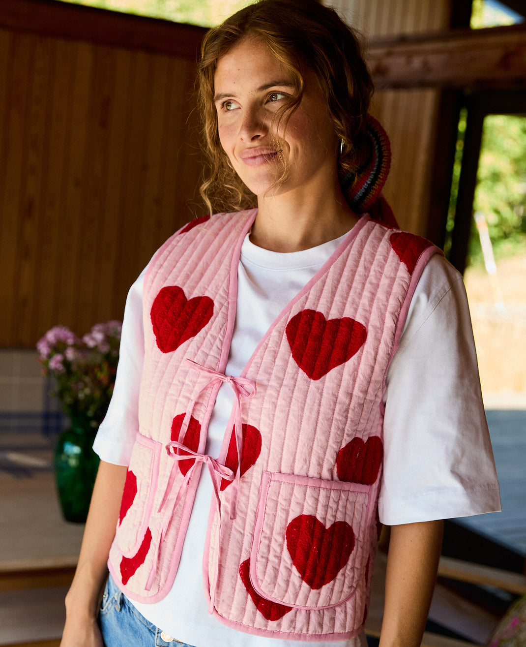 Teal Honey Vest