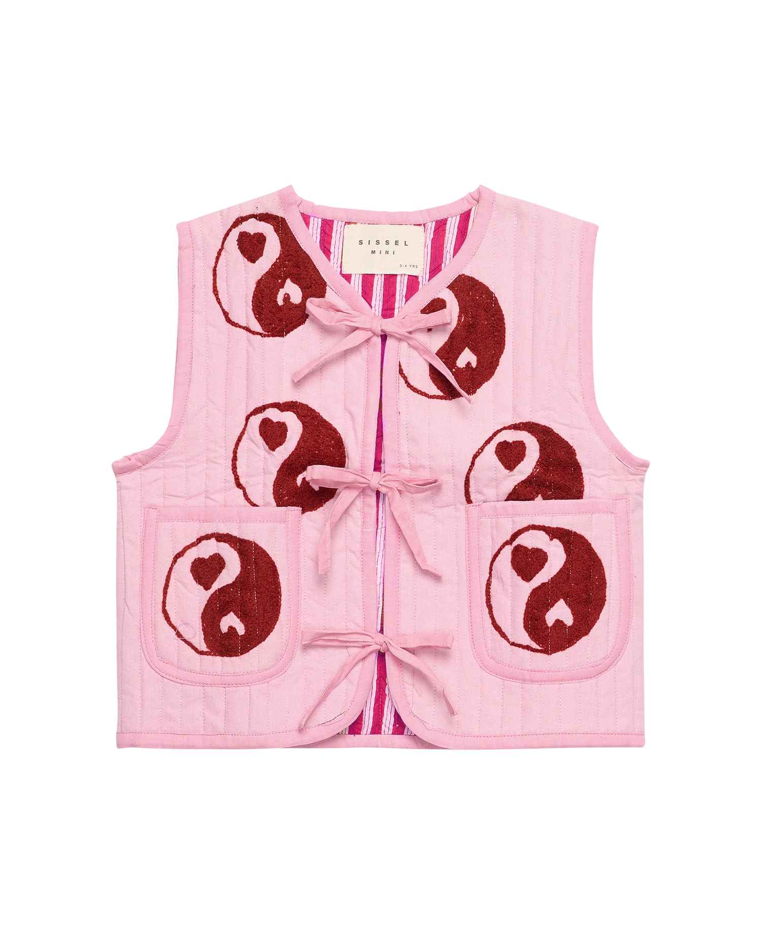 Honey MINI Vest - Yin & Yang Pink