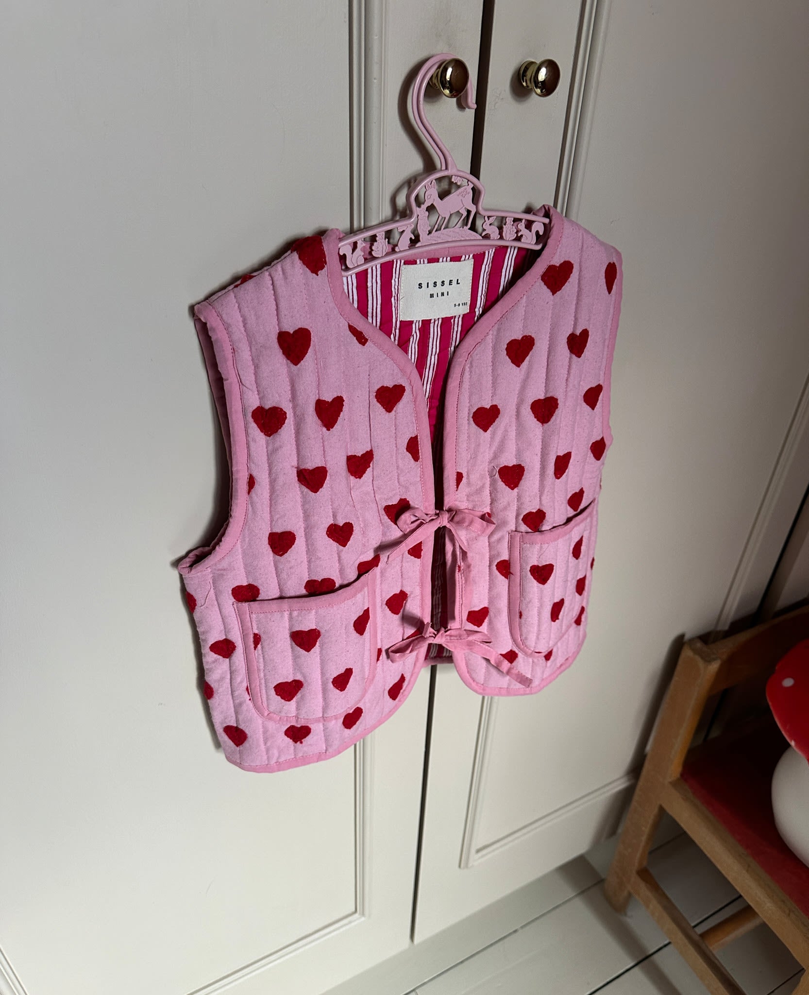 Honey MINI Vest - Tiny Red – SISSEL EDELBO
