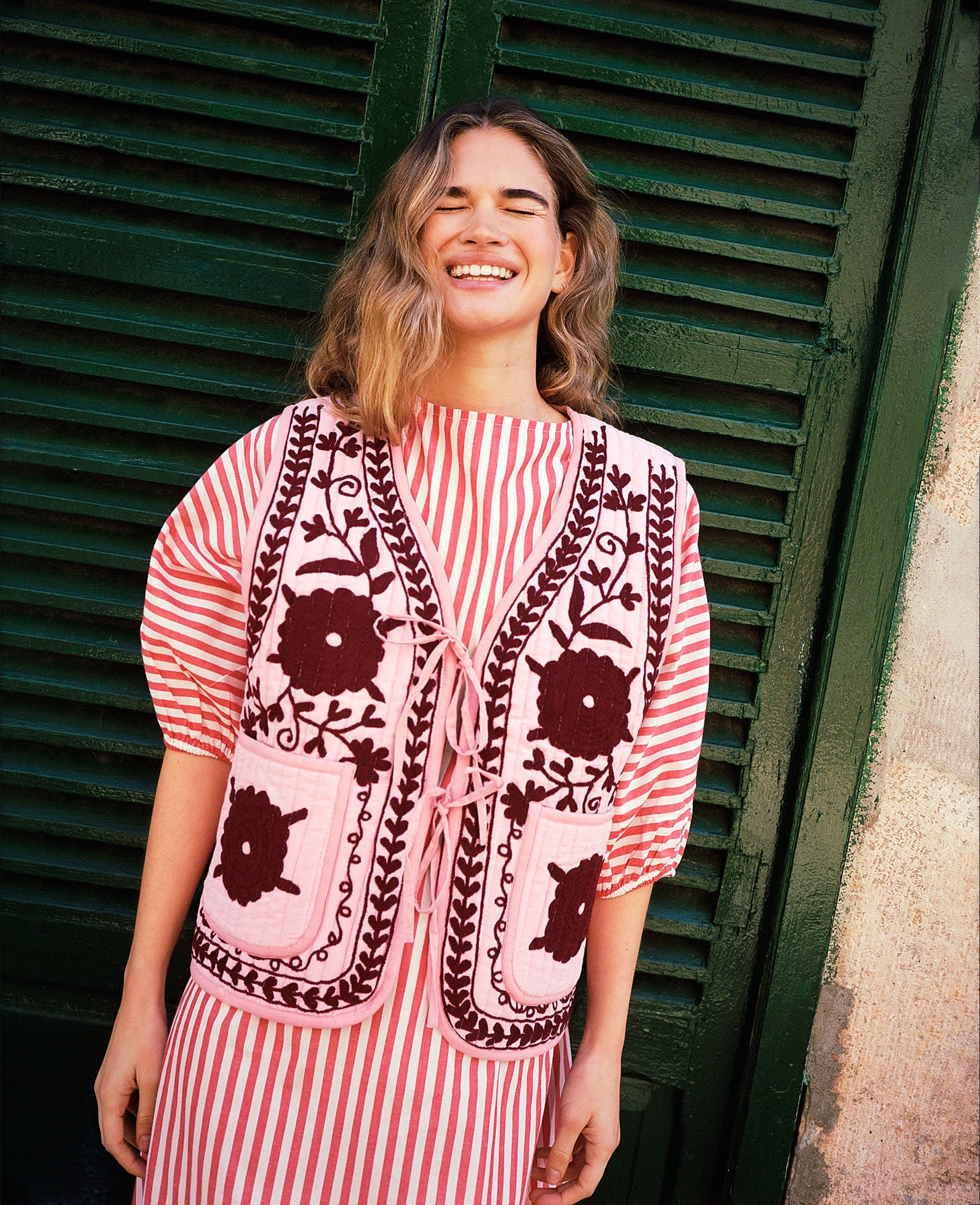 Honey Vest - Burgundy – SISSEL EDELBO