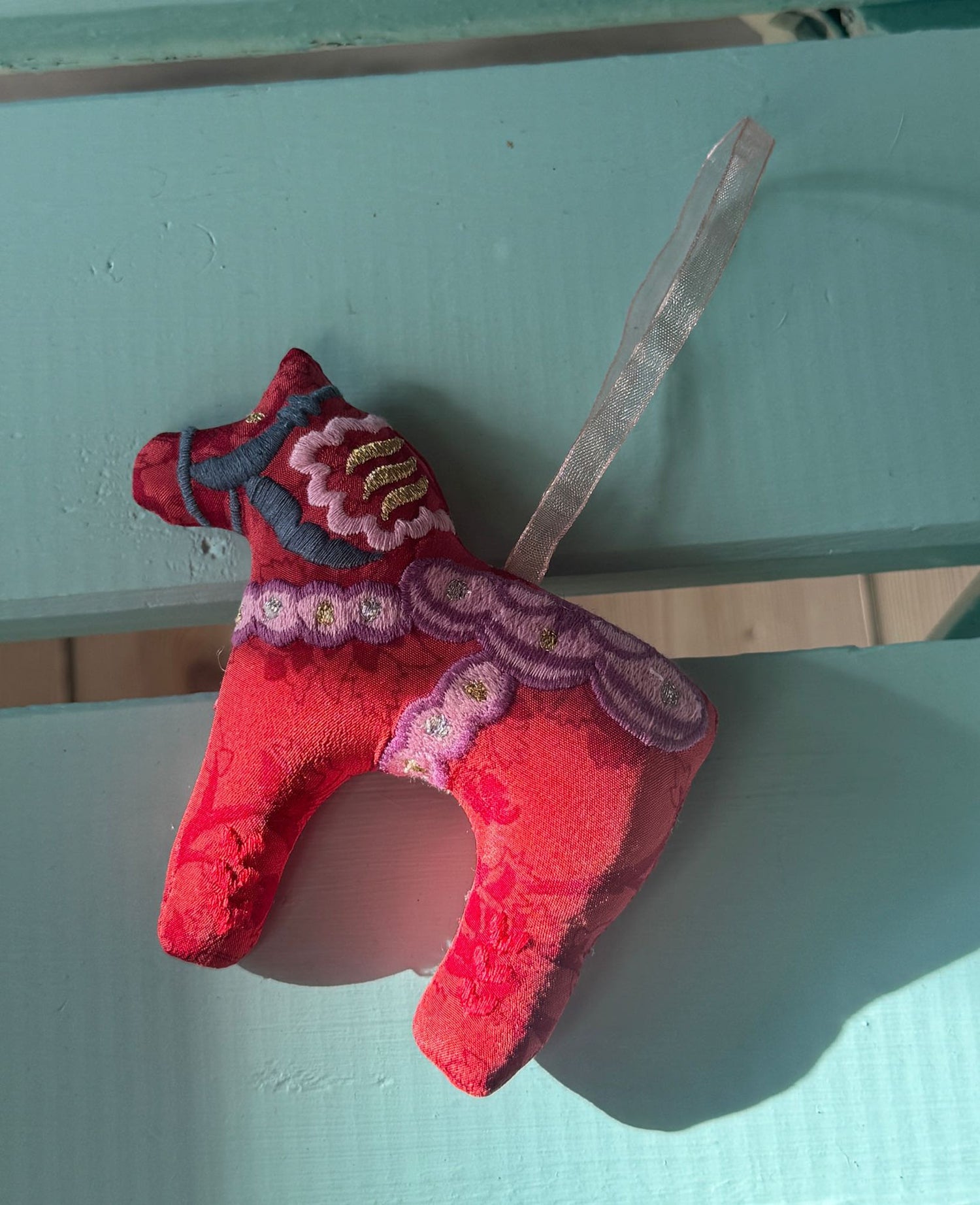 Horse SILK Ornament - No. 1