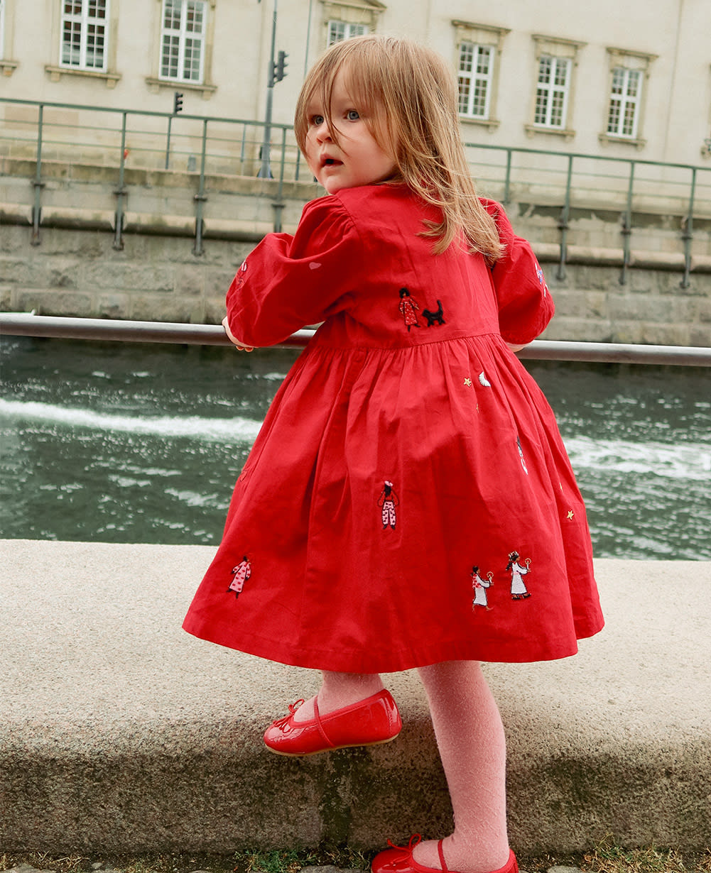 Luna MINI Dress - Chili Pepper