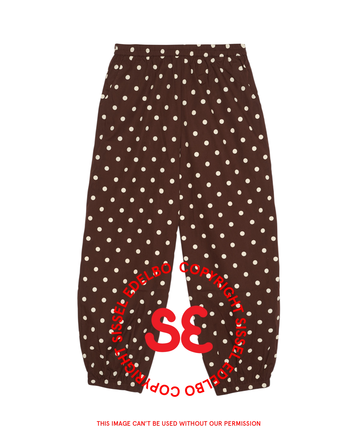 Iluna Pants - Brown Dot