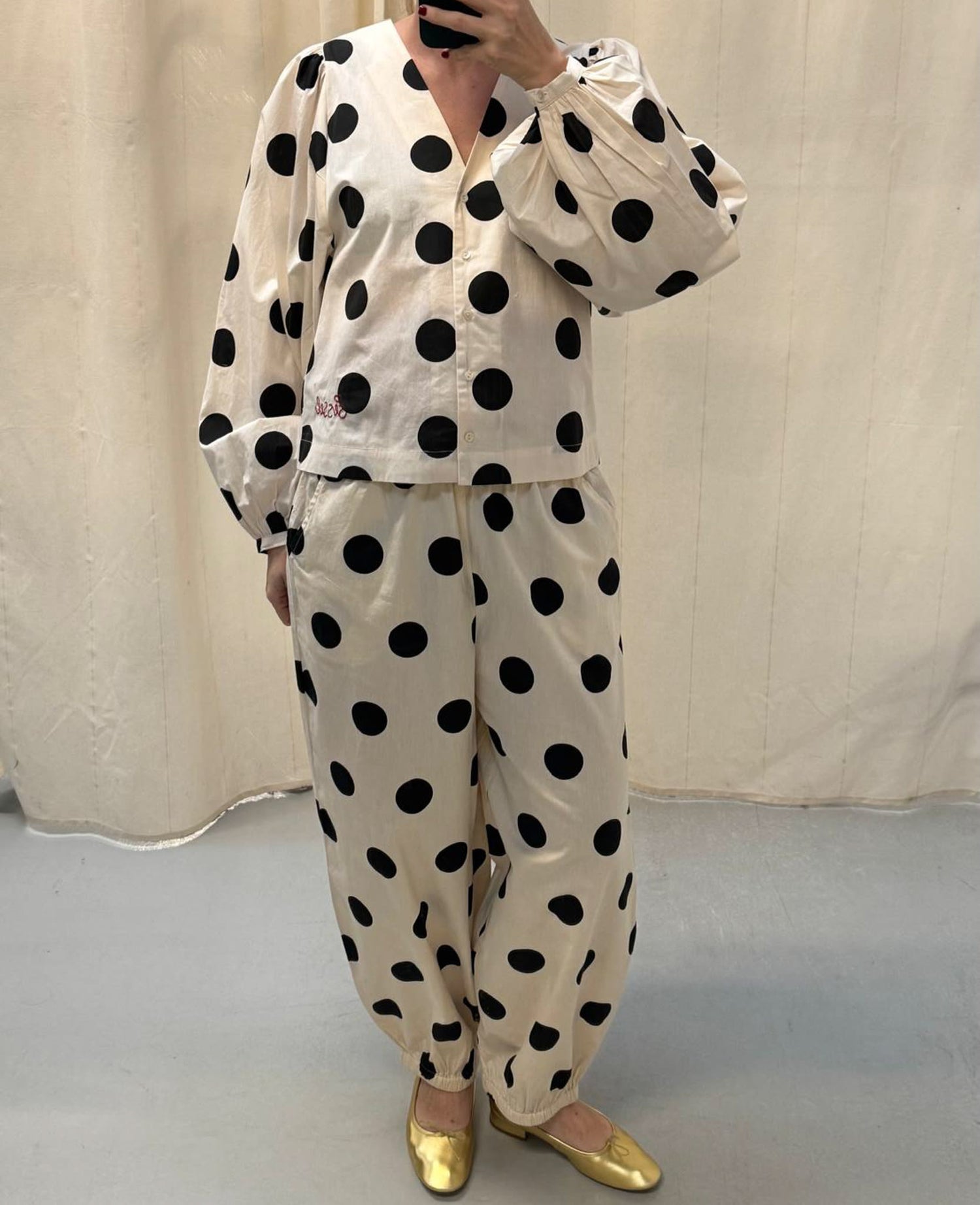 Iluna Pants - Black Dot