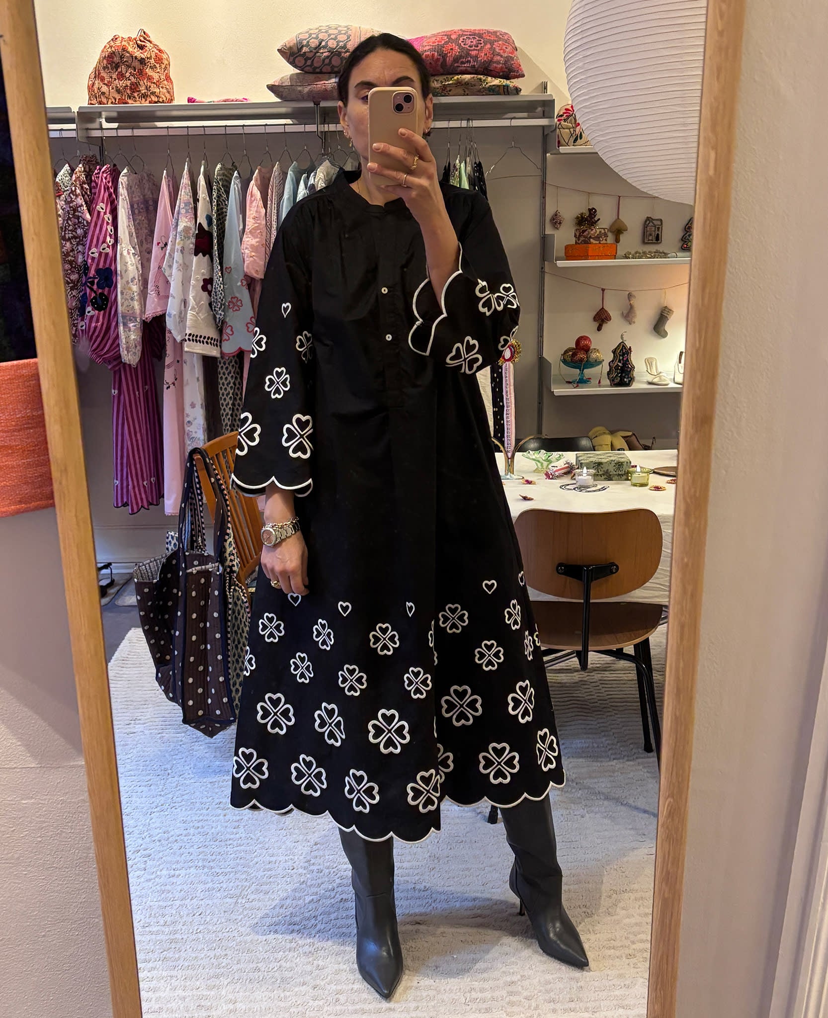 Jaden Dress - Black – SISSEL EDELBO