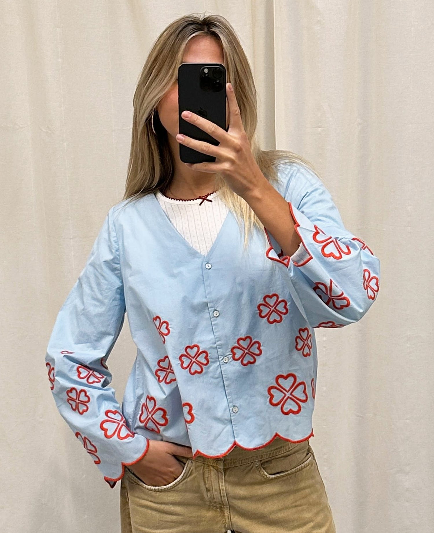 Jaden Shirt - Crystal Blue