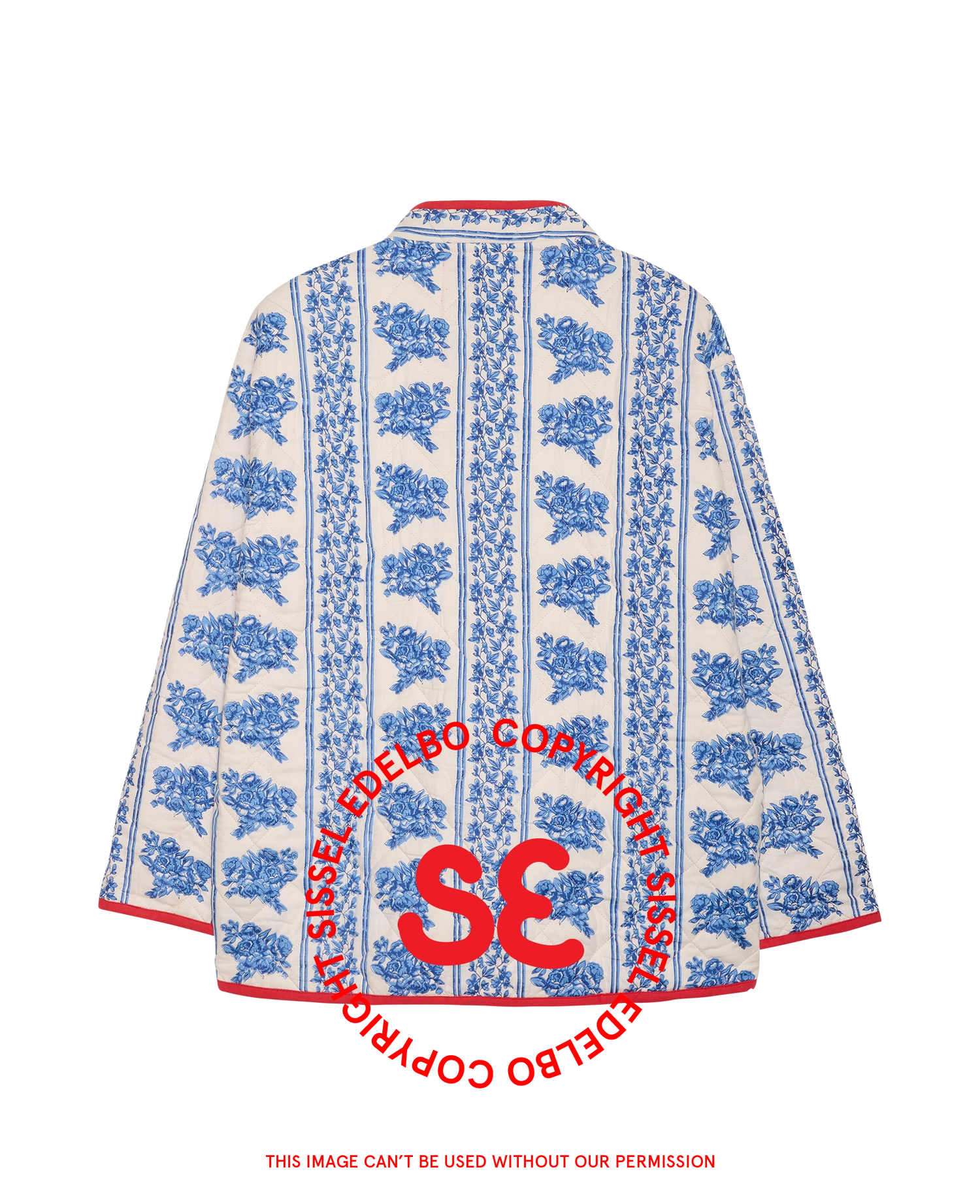 Jamille Jacket - Blue Flower