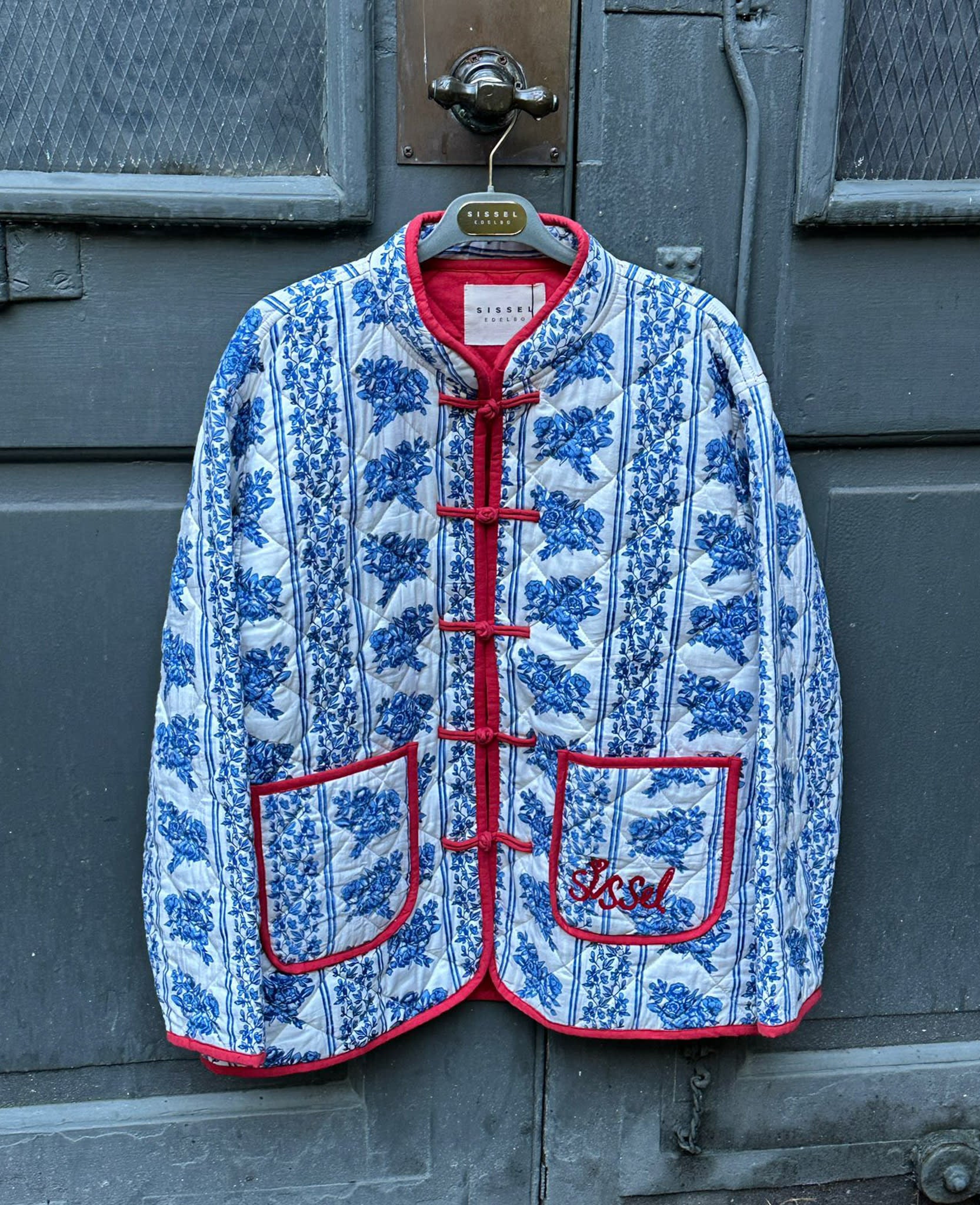 Jamille Jacket - Blue Flower – SISSEL EDELBO