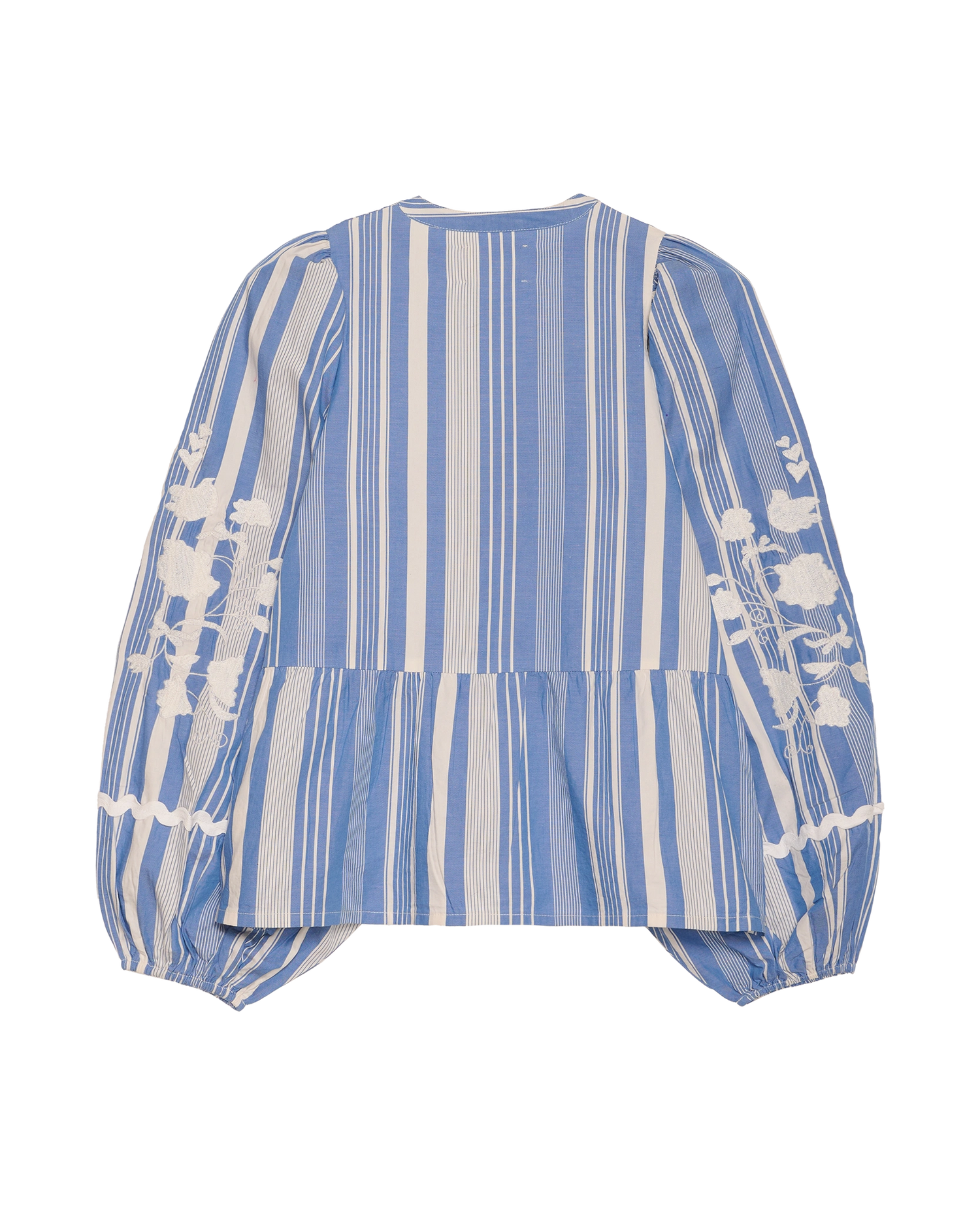 Juliane Top - Blue Stripes