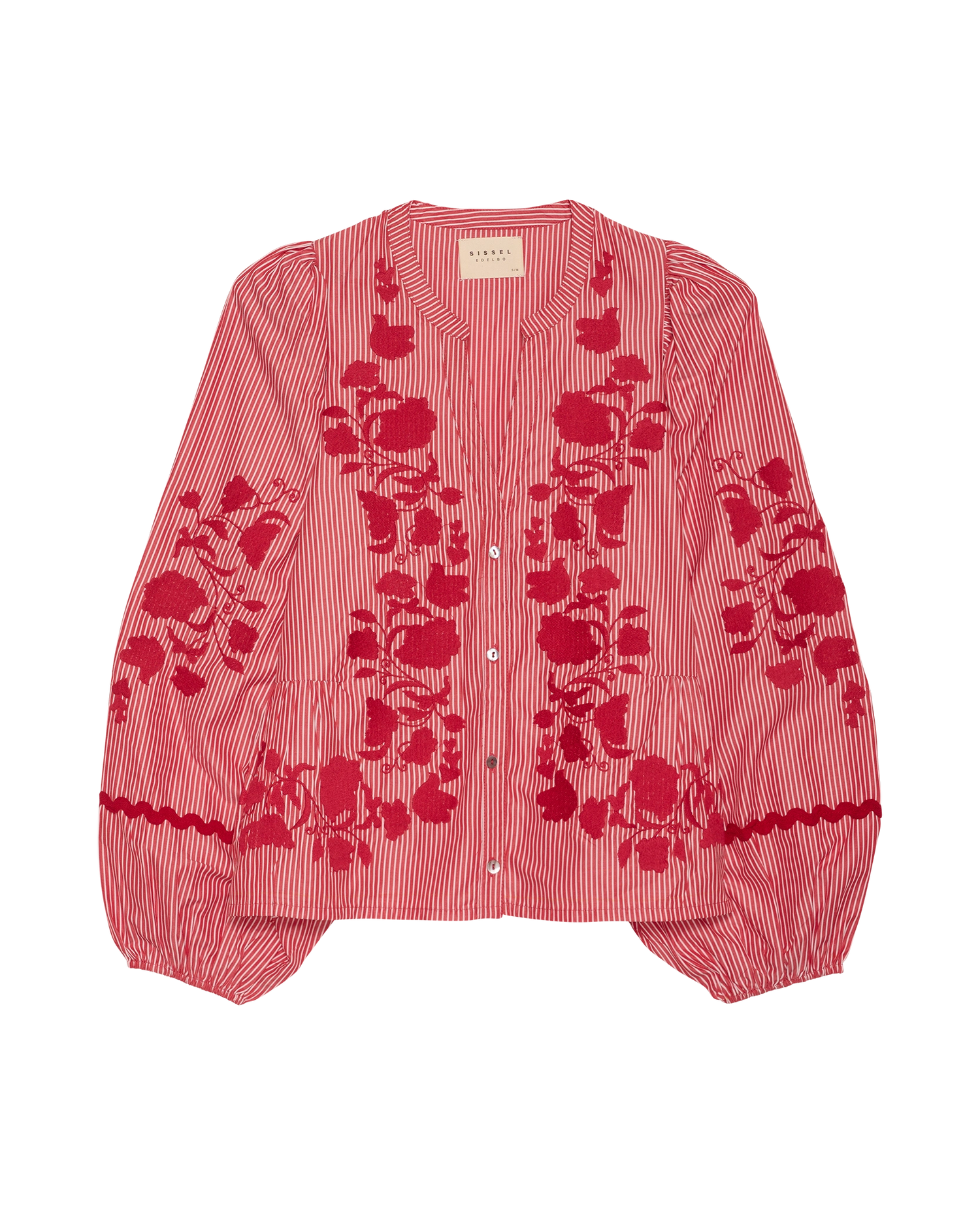 Juliane Top - Red Stripes