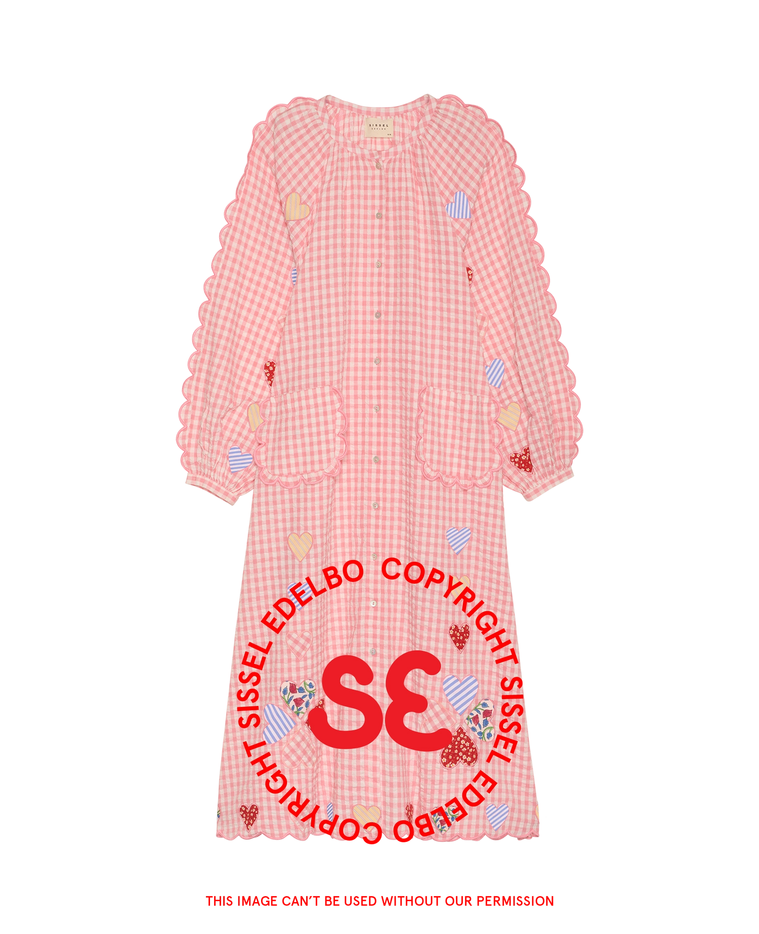 Kamal Dress - Pink Checks