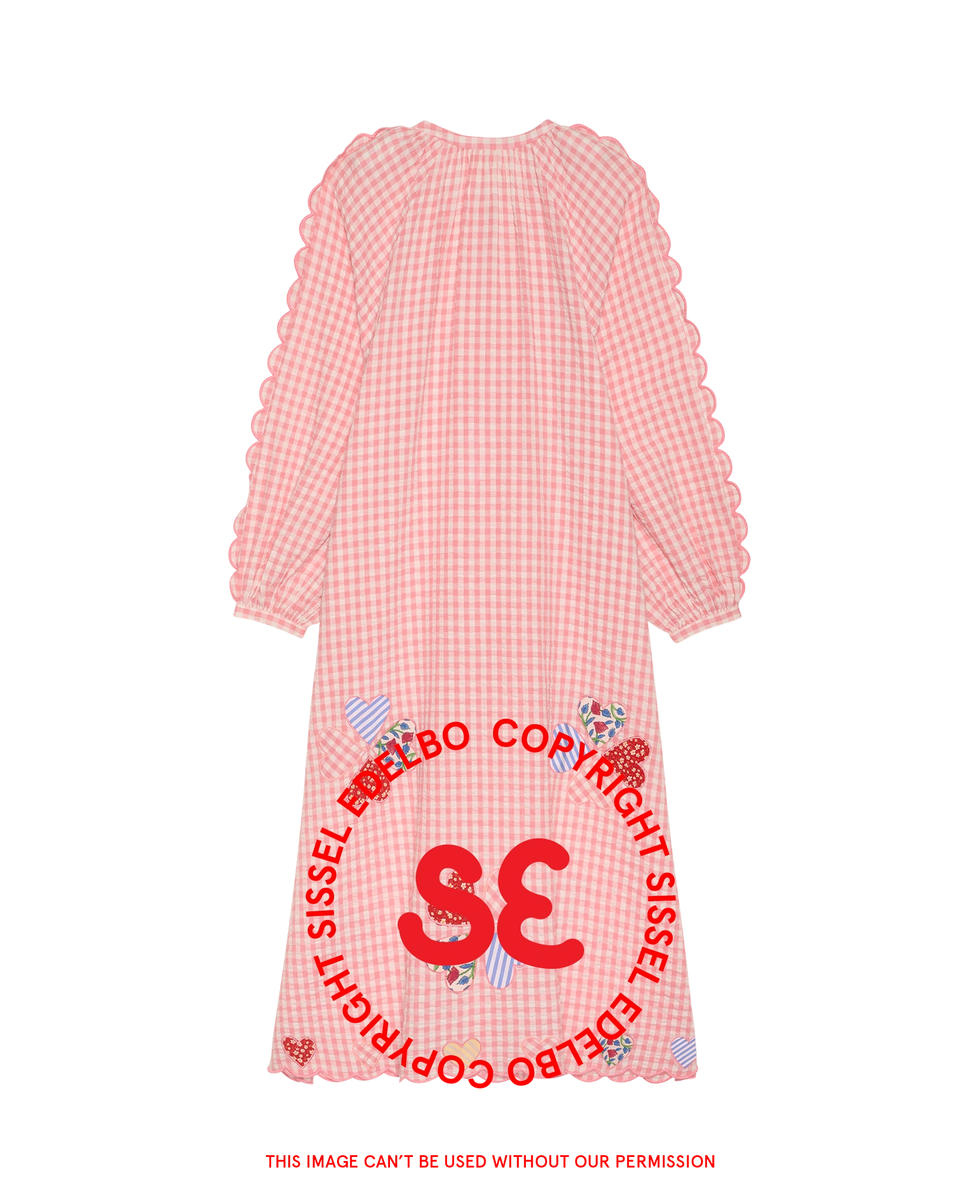 Kamal Dress - Pink Checks